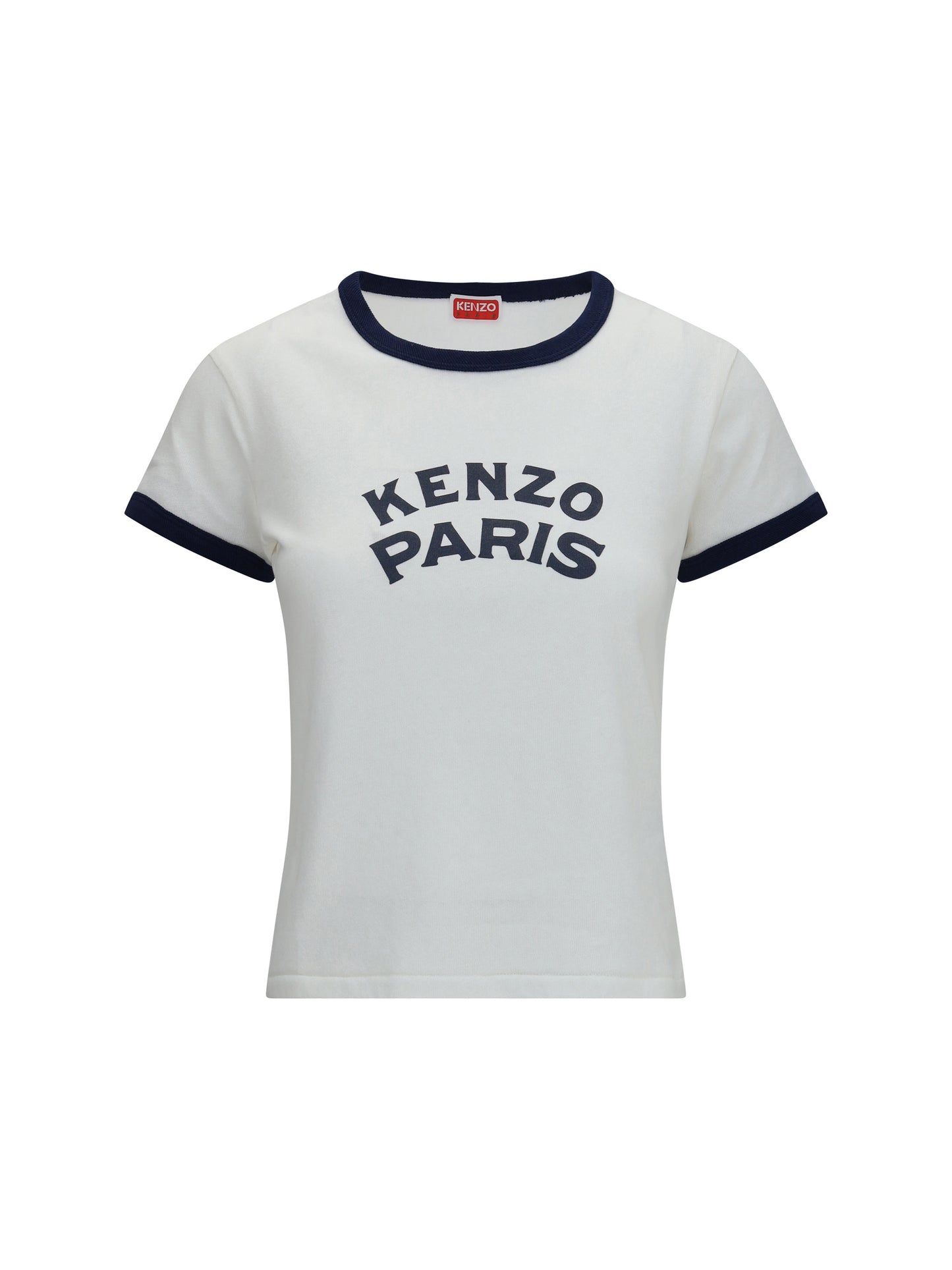 Kenzo Women Kenzo Paris Emblem Cotton T-Shirt KENZO