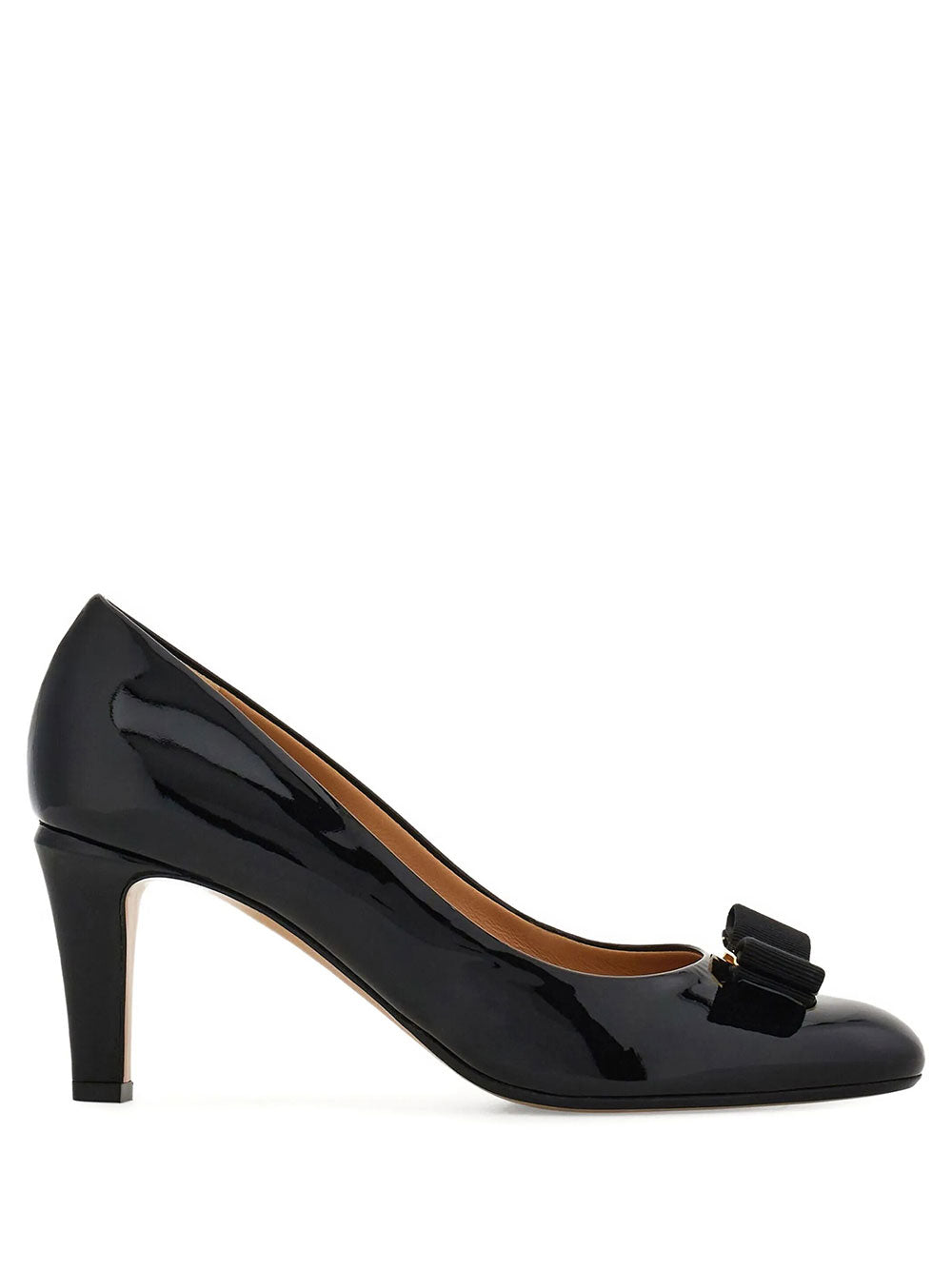 Ferragamo Women Carla 70 Naplak Vara Bow Pump FERRAGAMO