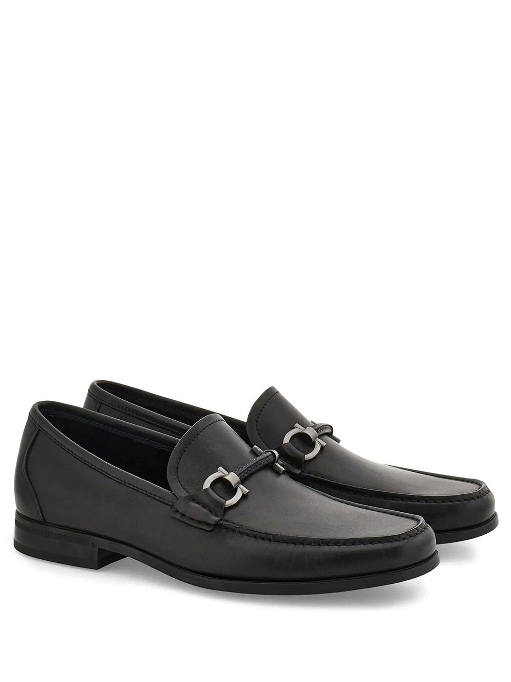 Ferragamo Men Supreme Gancini Ornament Loafers FERRAGAMO