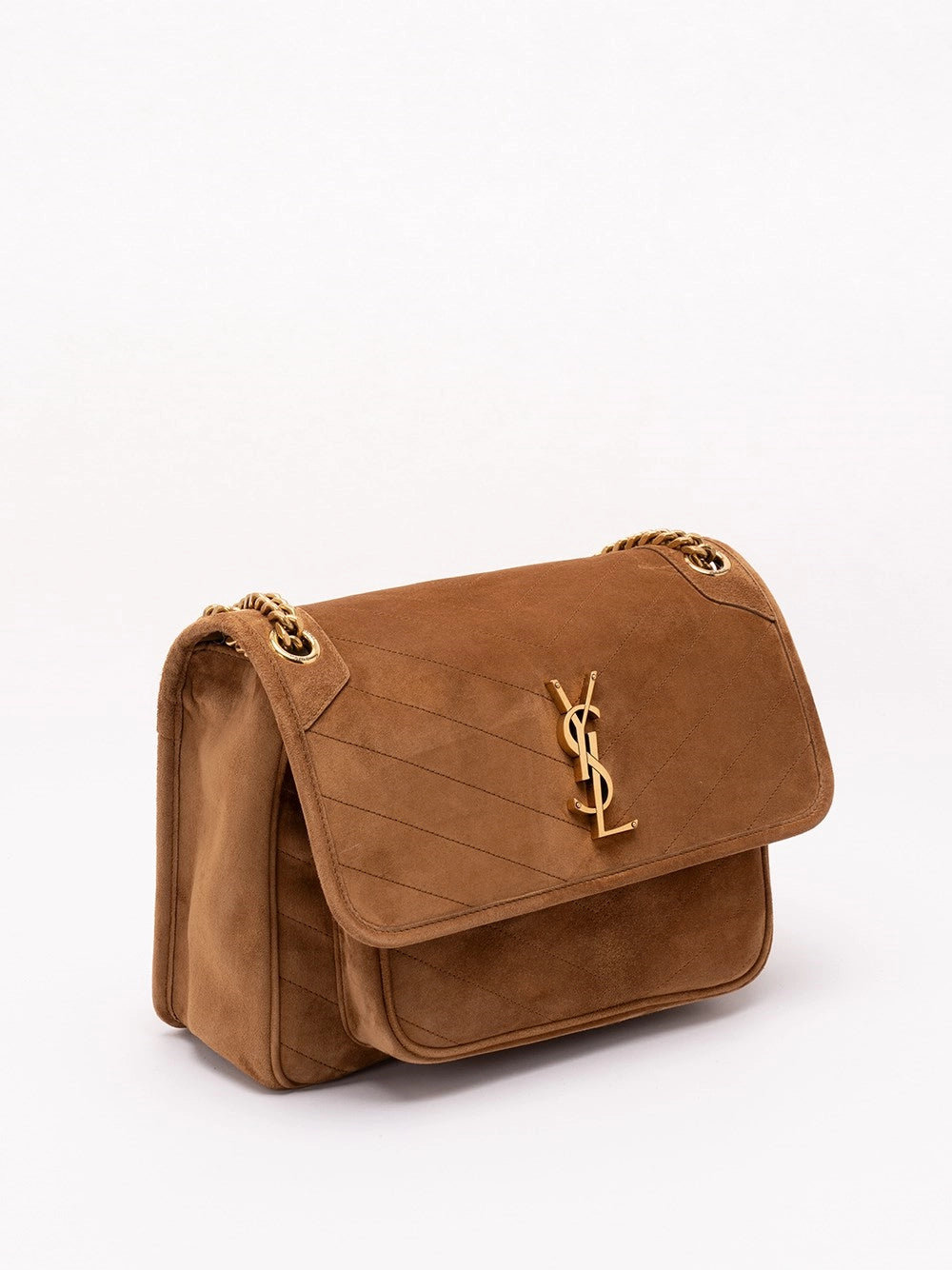 Saint Laurent Women Niki Medium In Suede SAINT LAURENT