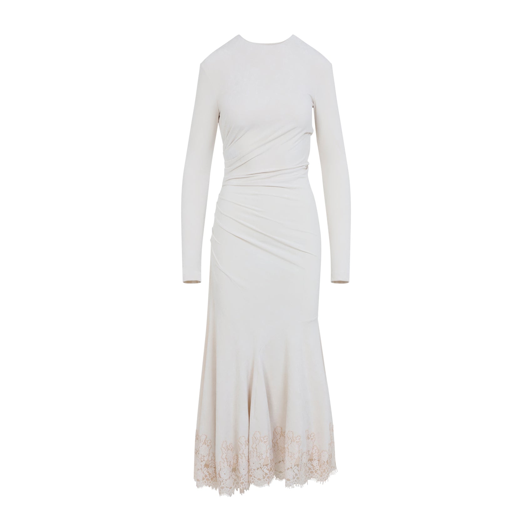Alberta Ferretti Velvet Midi Dress Women ALBERTA FERRETTI