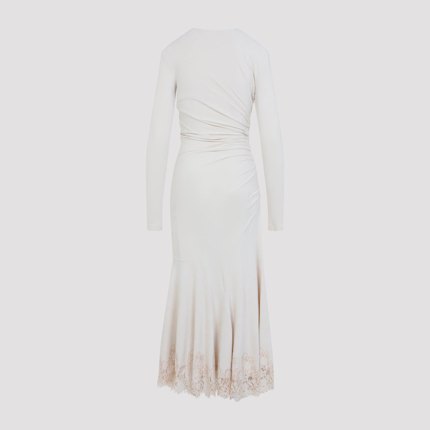 Alberta Ferretti Velvet Midi Dress Women ALBERTA FERRETTI