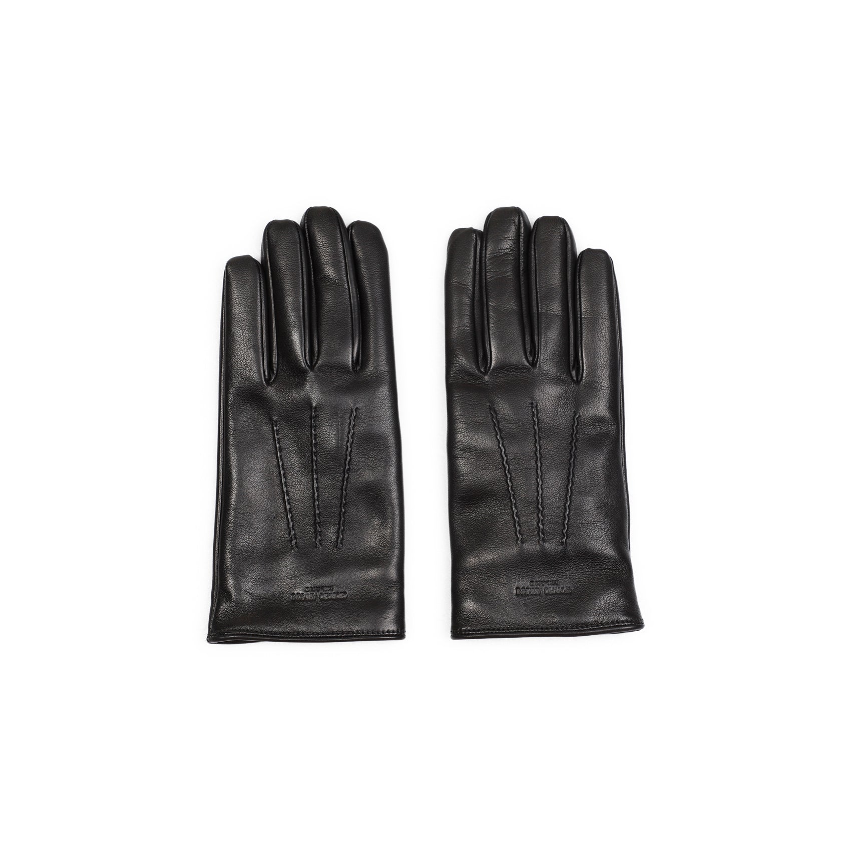 Giorgio Armani Leather Gloves Men GIORGIO ARMANI