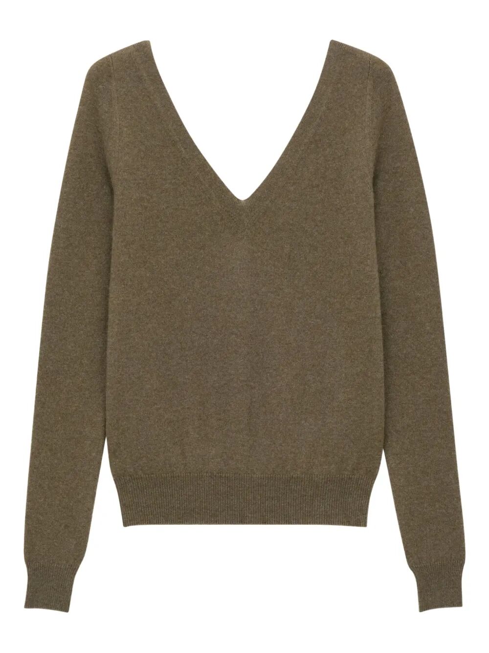Saint Laurent Women V-Neck Cashmere Sweater SAINT LAURENT
