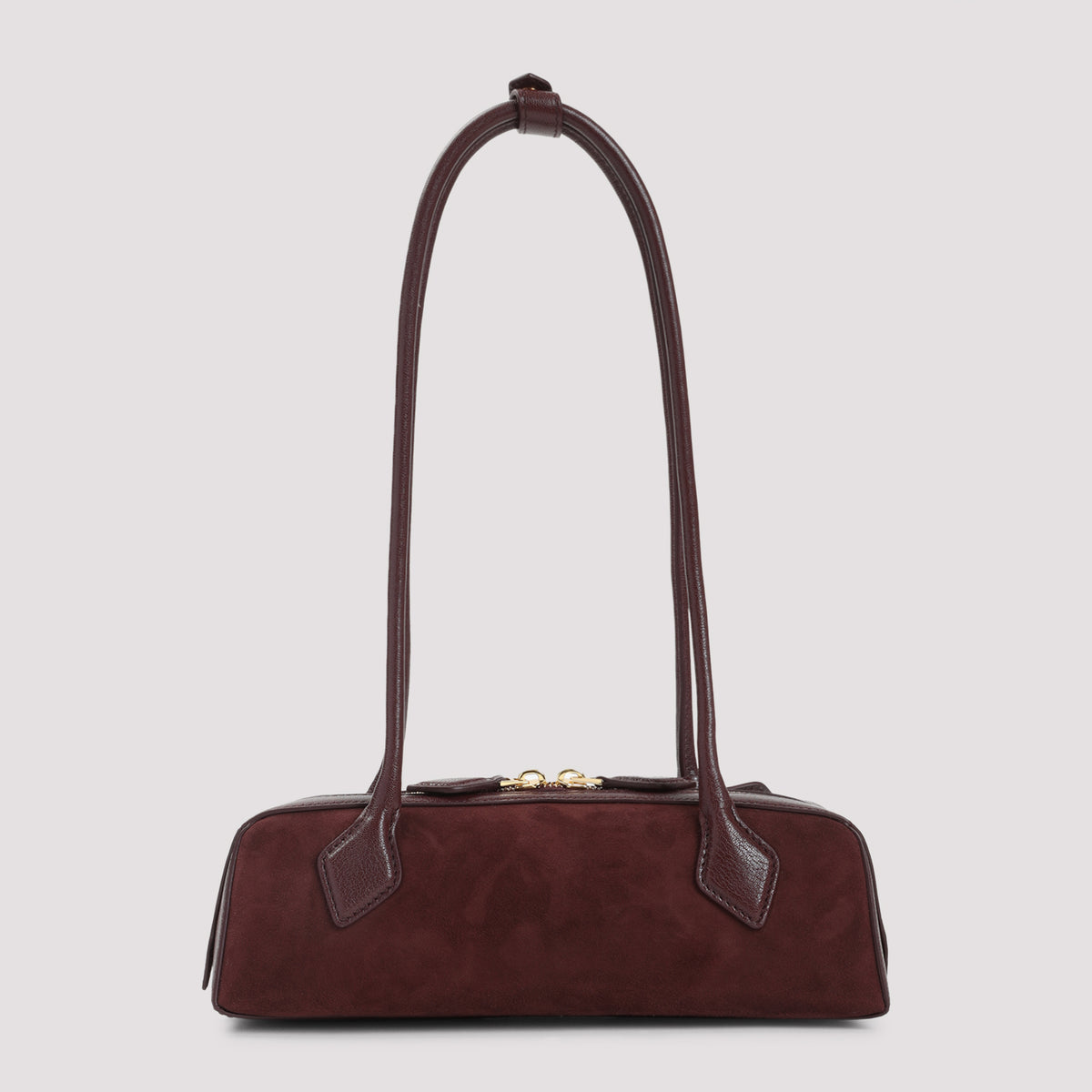 Alaïa Teckel Small Suede Shoulder Bag Women ALAIA