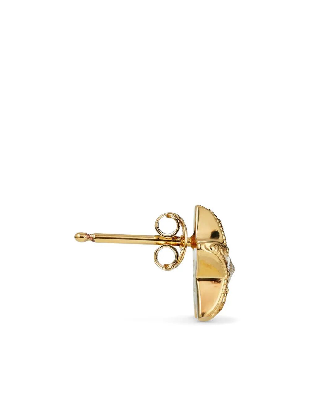 Jimmy Choo Women Gold-Finish Metal Jc Star Stud Earrings With Swarovski Crystals JIMMY CHOO