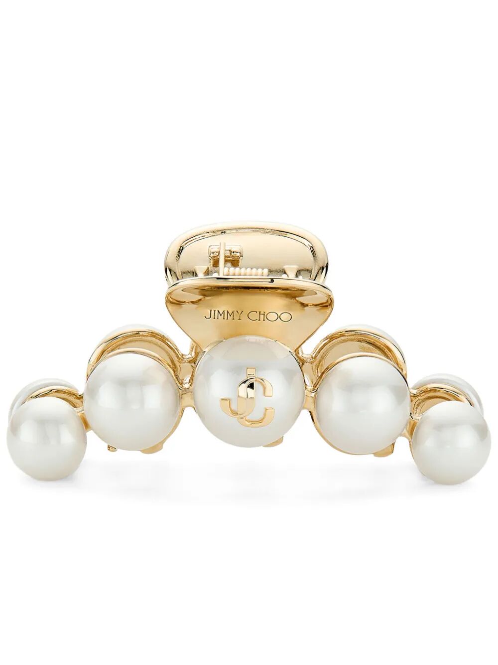 Jimmy Choo Women Gold-Finish Pearl Claw Hair Clip JIMMY CHOO