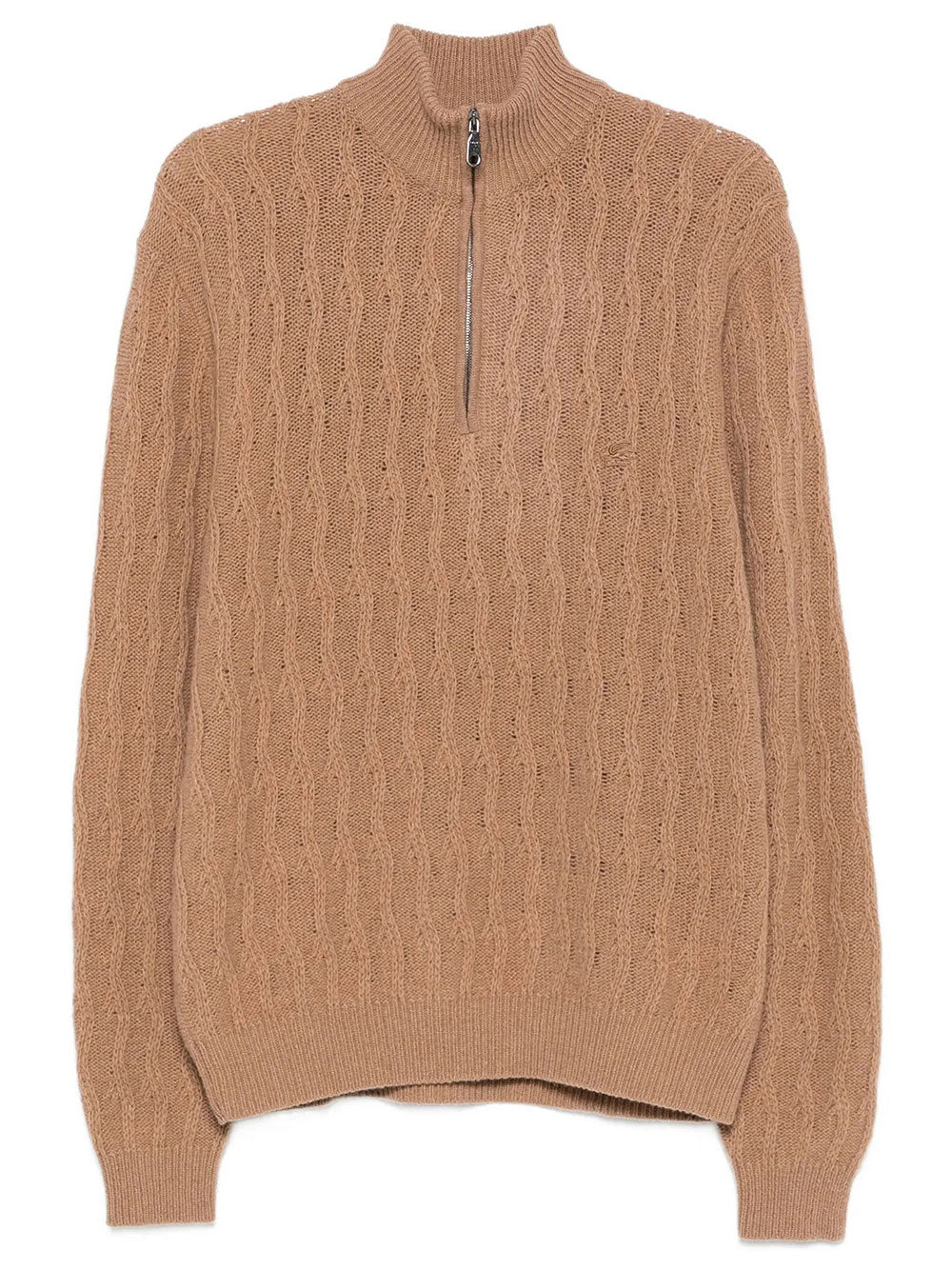 Etro Men Roma Cashmere Quarter-Zip Jumper ETRO