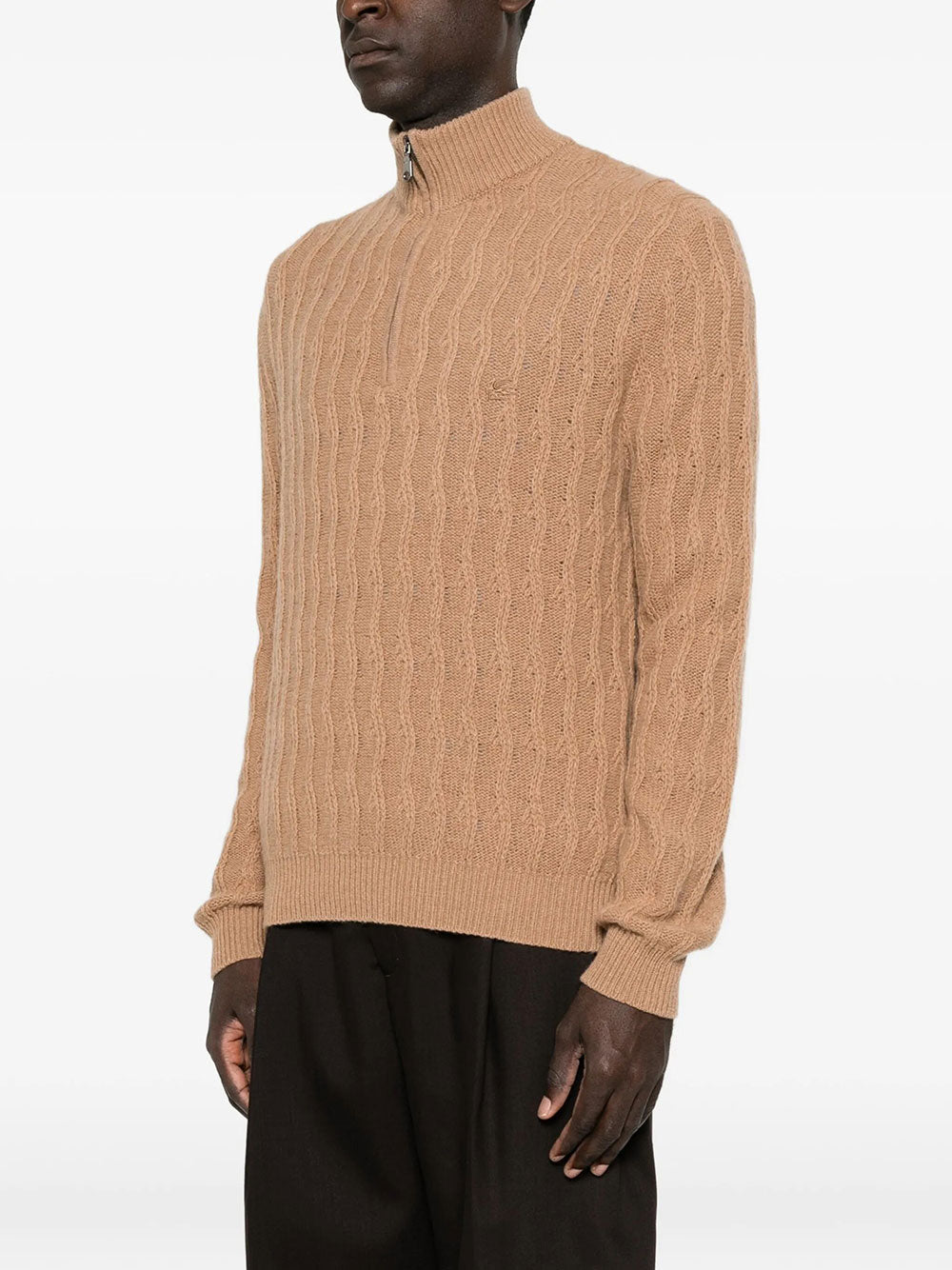 Etro Men Roma Cashmere Quarter-Zip Jumper ETRO