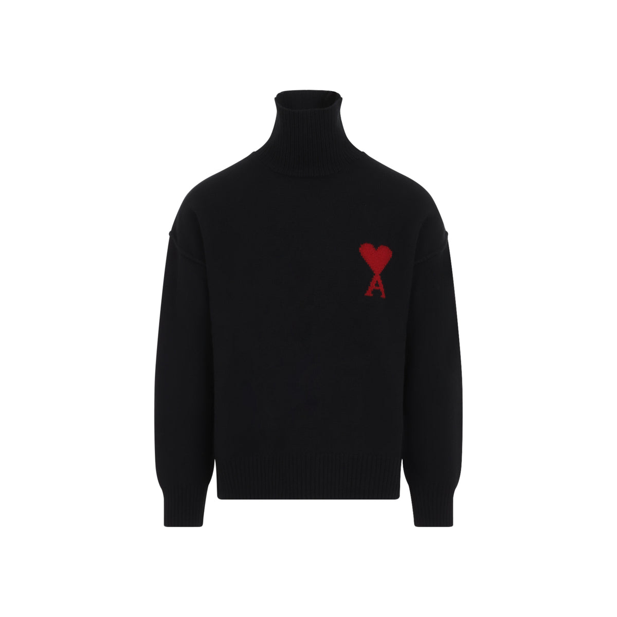 Ami Adc Funnel Neck Sweater Men AMI PARIS