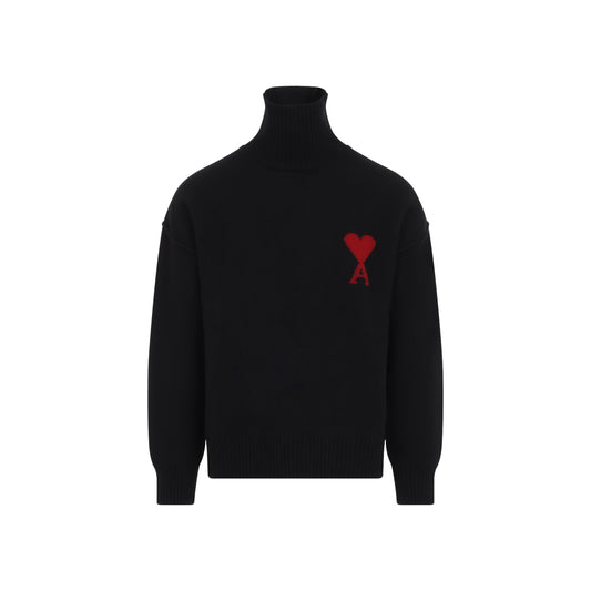 Ami Adc Funnel Neck Sweater Men AMI PARIS