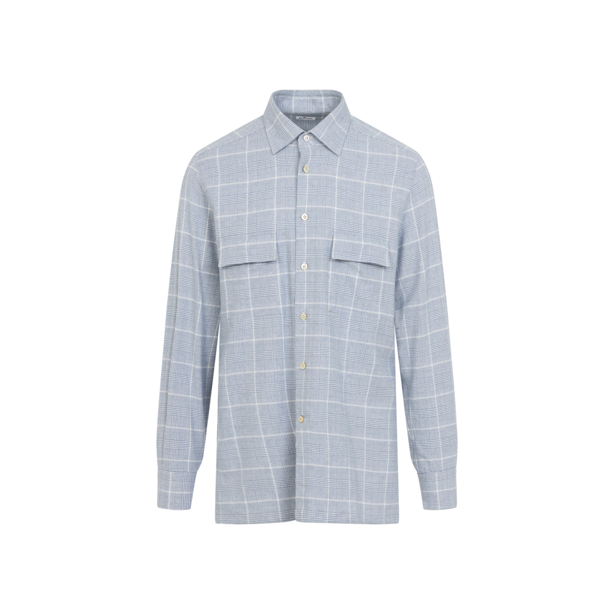 Kiton Flanel Shirt Men KITON