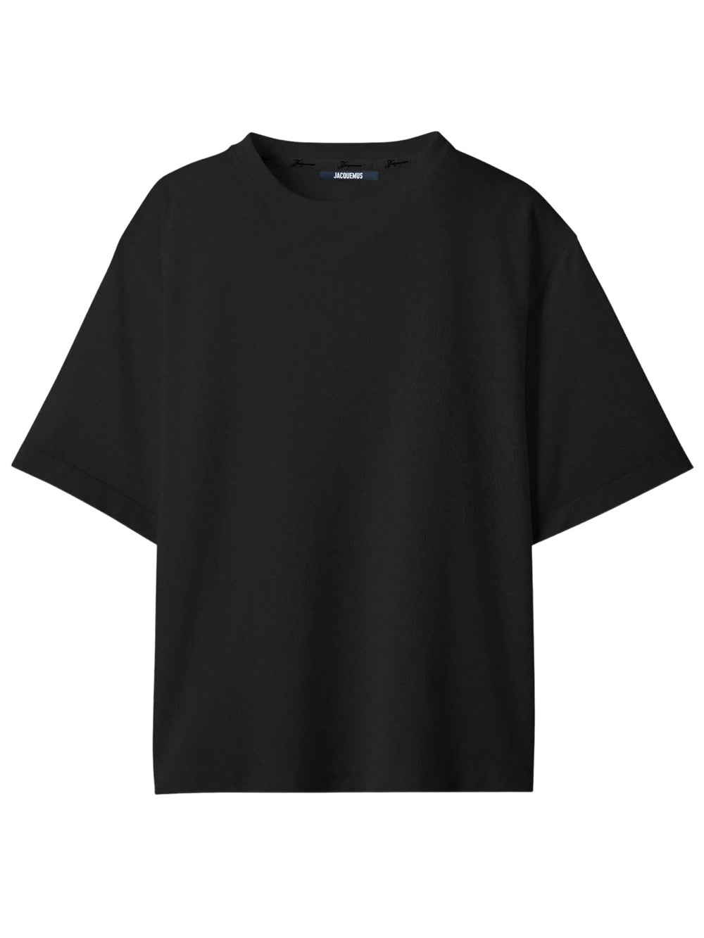 Jacquemus Men "Le T-Shirt Rond Carré" In Jersey Effetto Carta JACQUEMUS
