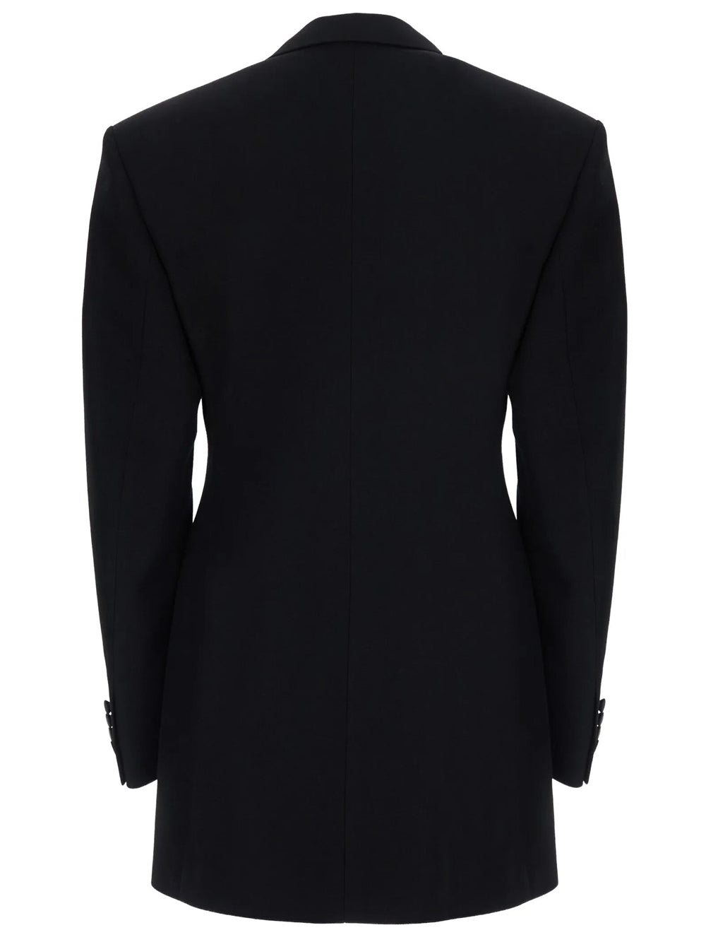 Saint Laurent Women Giacca Smoking Monopetto In Grain De Poudre SAINT LAURENT