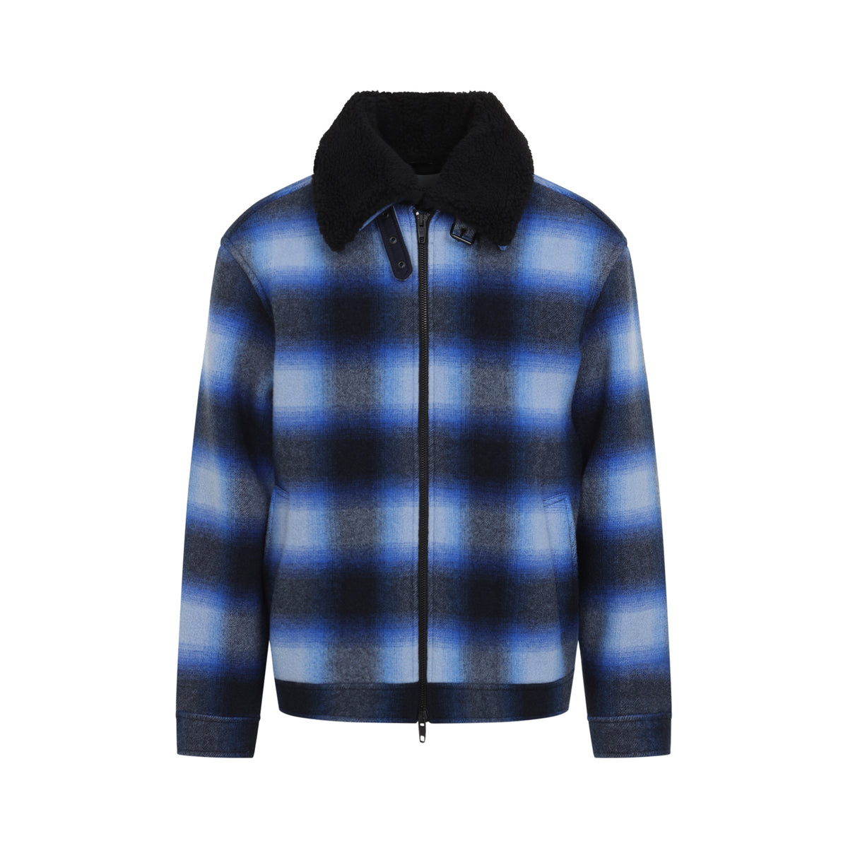 Balenciaga Flannel Bomber Jacket Men BALENCIAGA