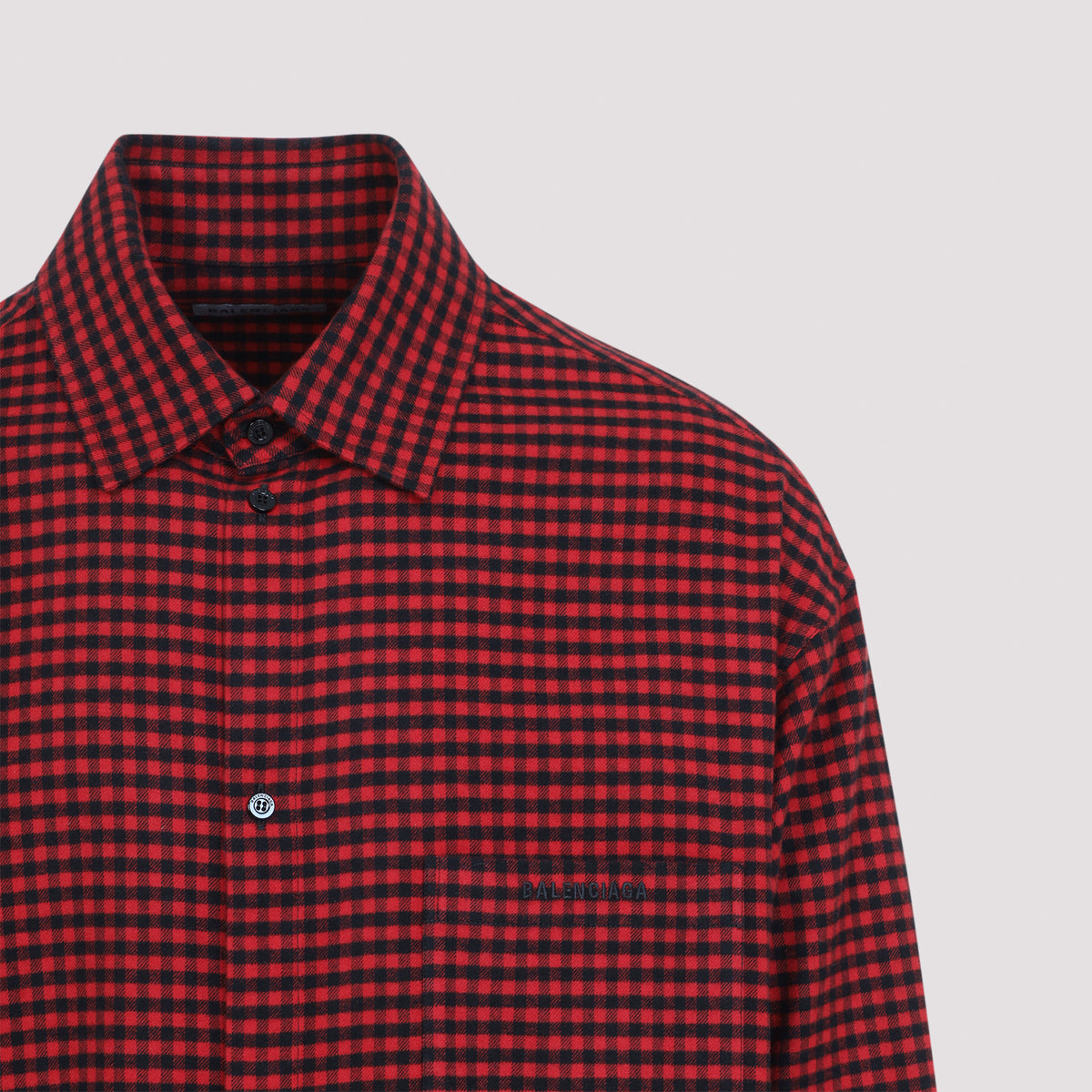 Balenciaga Flannel Overshirt Men BALENCIAGA