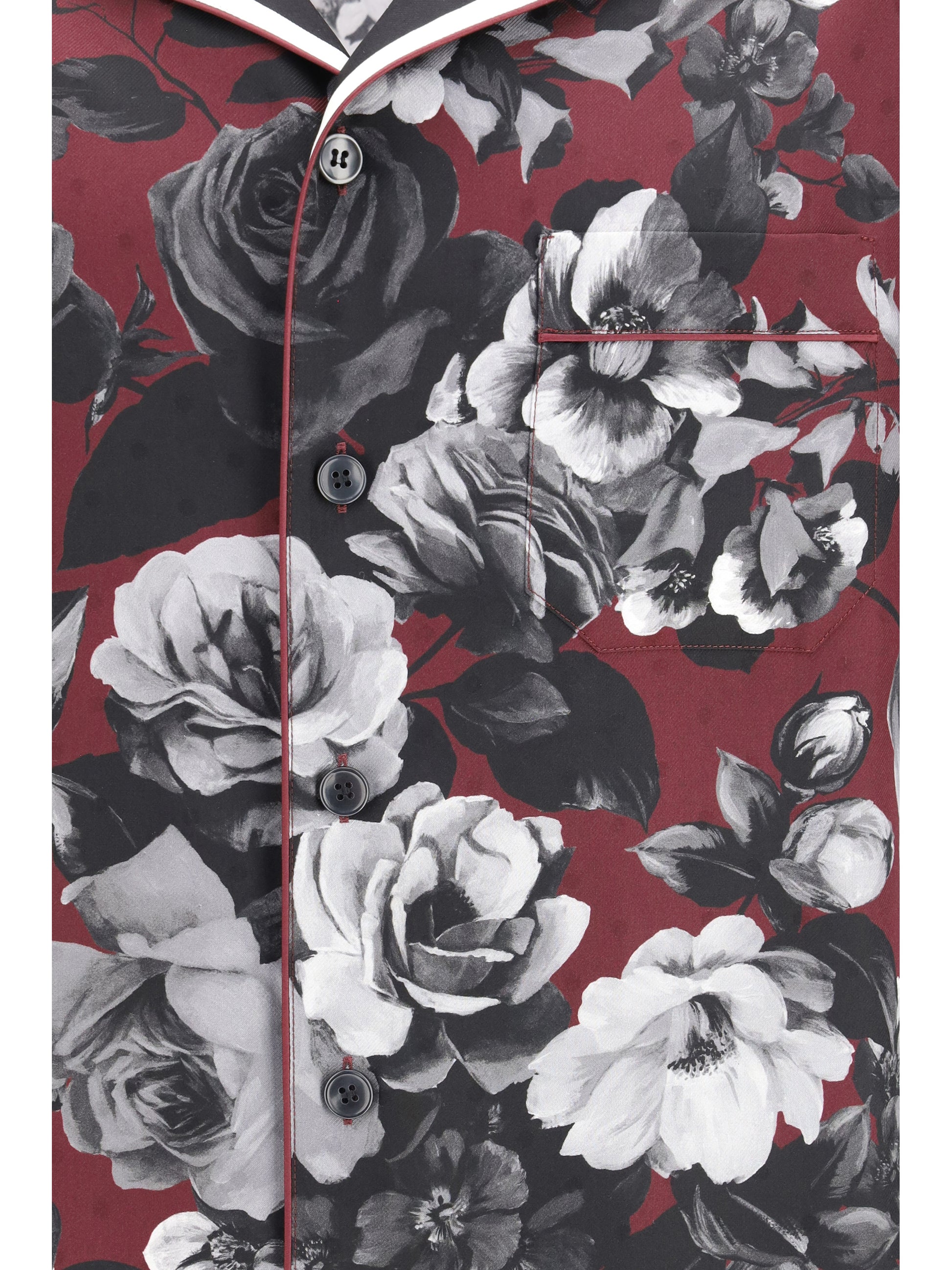 Dolce & Gabbana Men Floral Shirt DOLCE & GABBANA