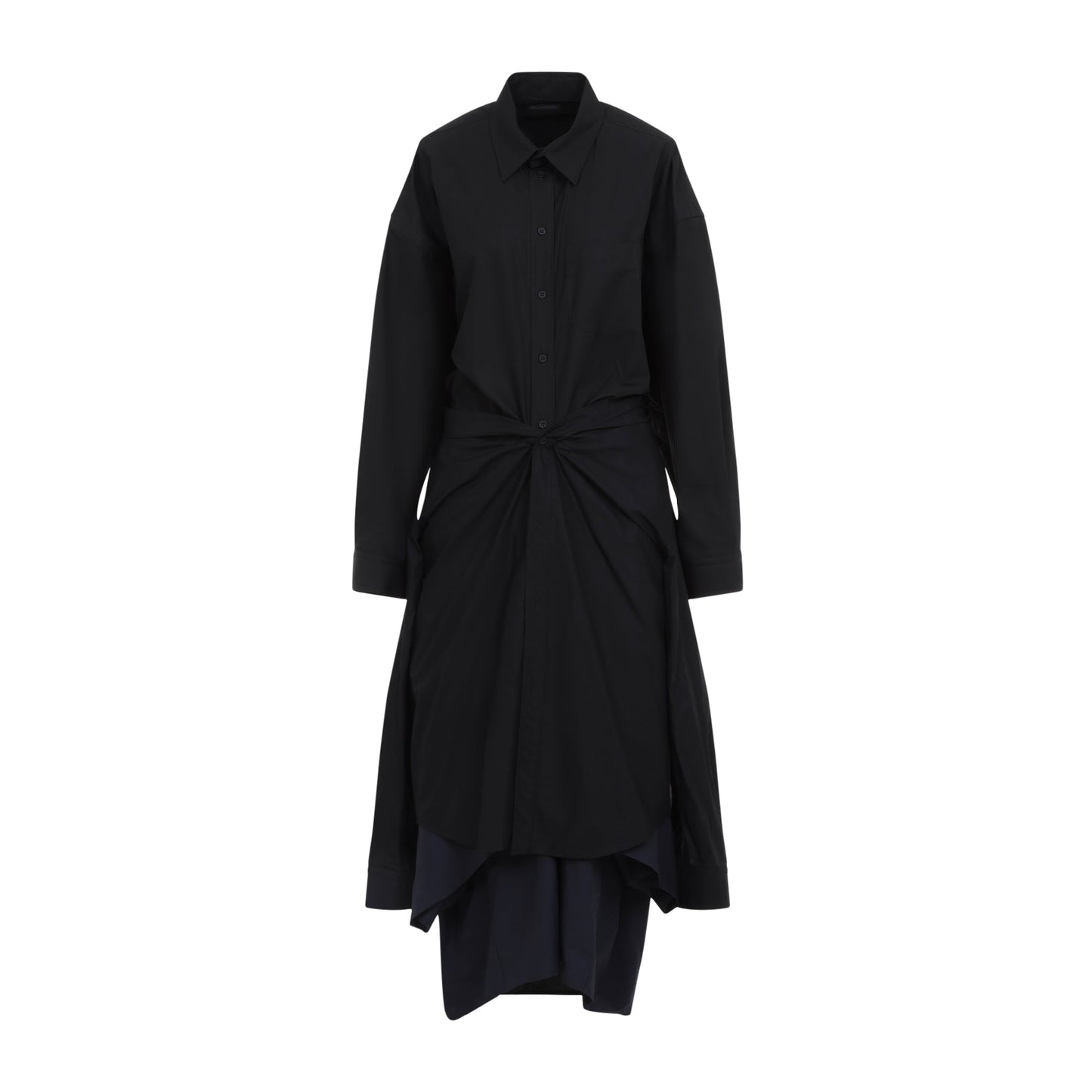 Balenciaga Maxi Patched Shirt Women BALENCIAGA