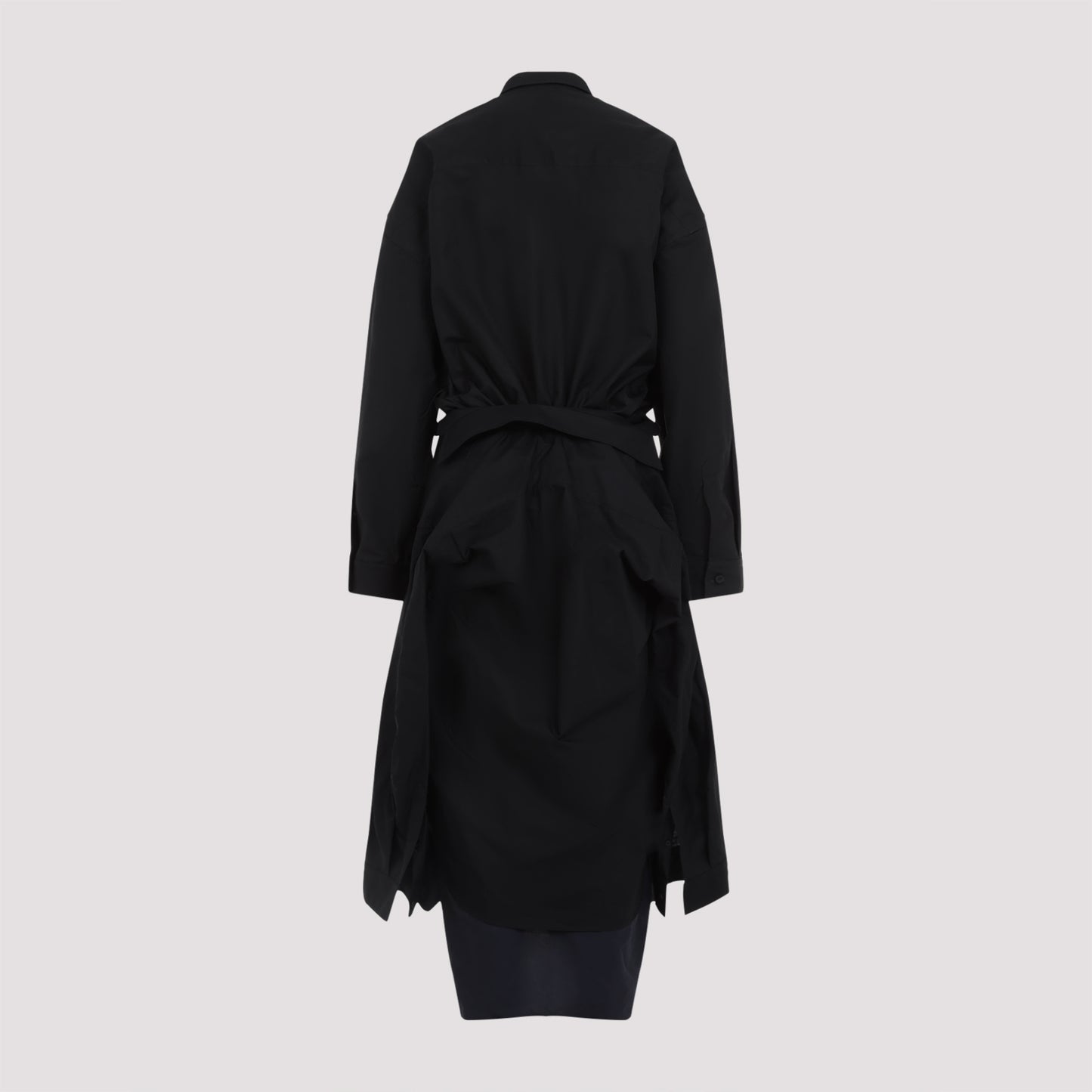 Balenciaga Maxi Patched Shirt Women