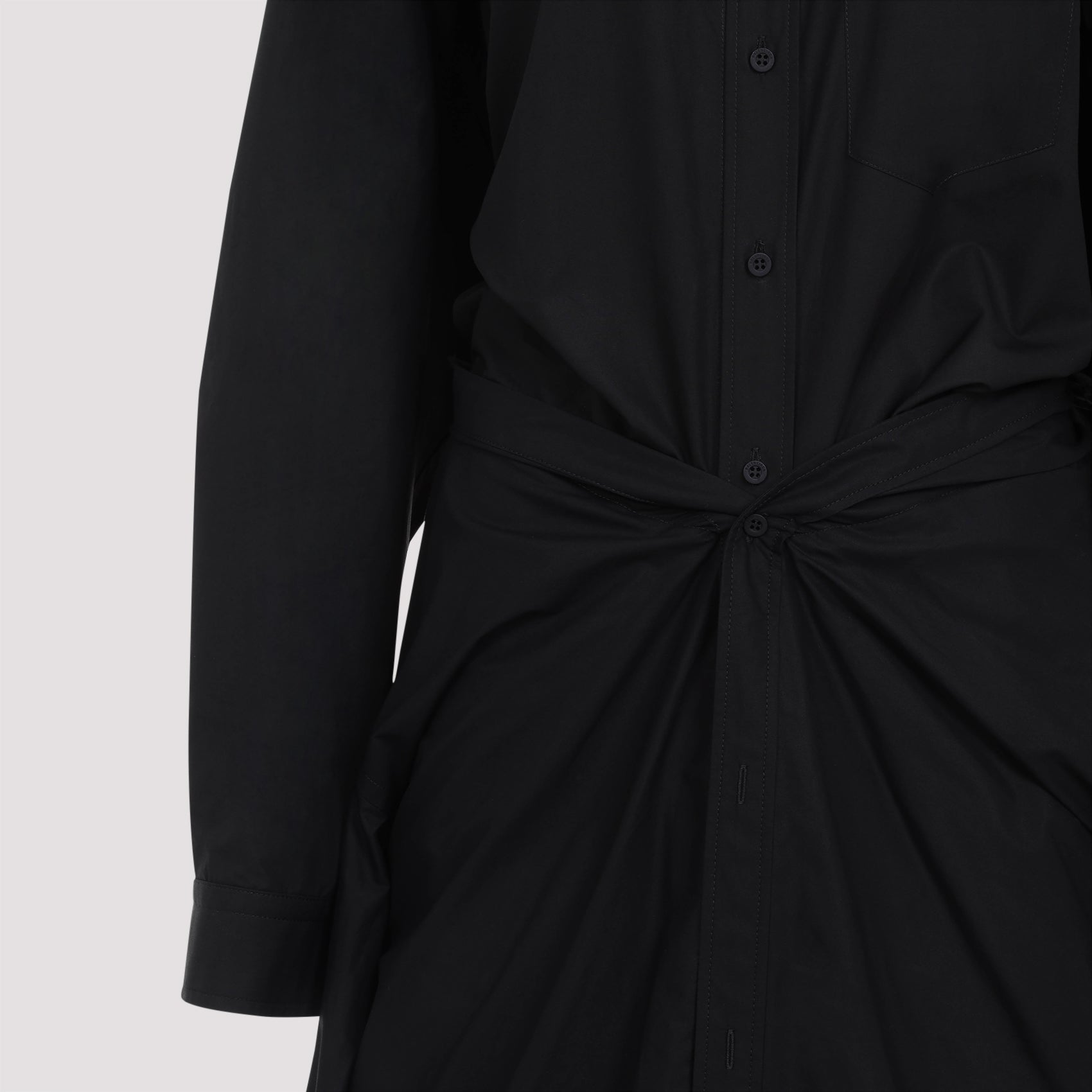 Balenciaga Maxi Patched Shirt Women BALENCIAGA
