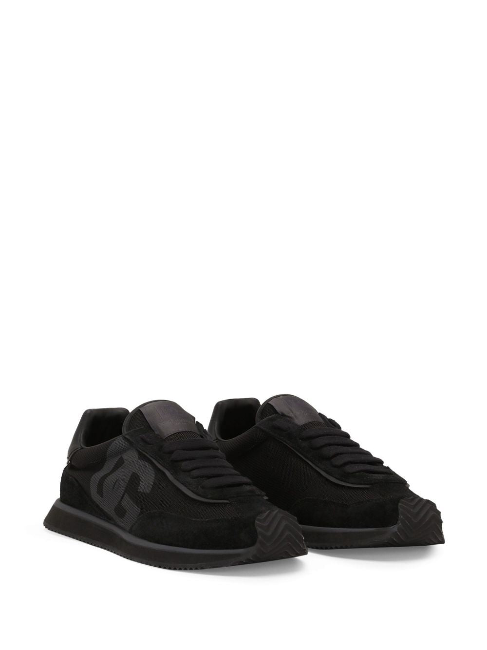 Dolce & Gabbana Men Suede And Mesh Dg Cushion Sneakers DOLCE & GABBANA
