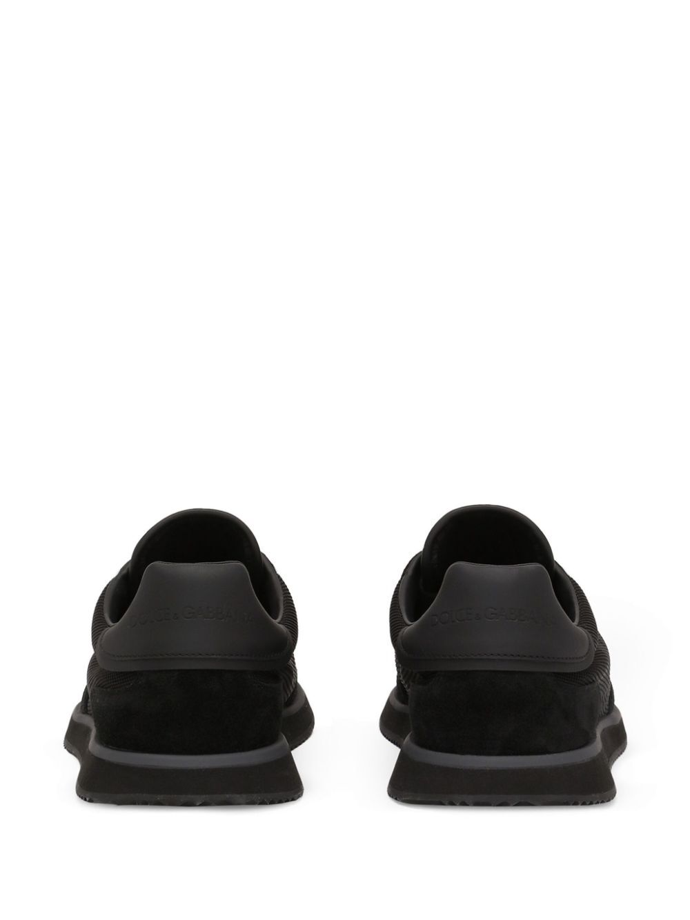 Dolce & Gabbana Men Suede And Mesh Dg Cushion Sneakers DOLCE & GABBANA