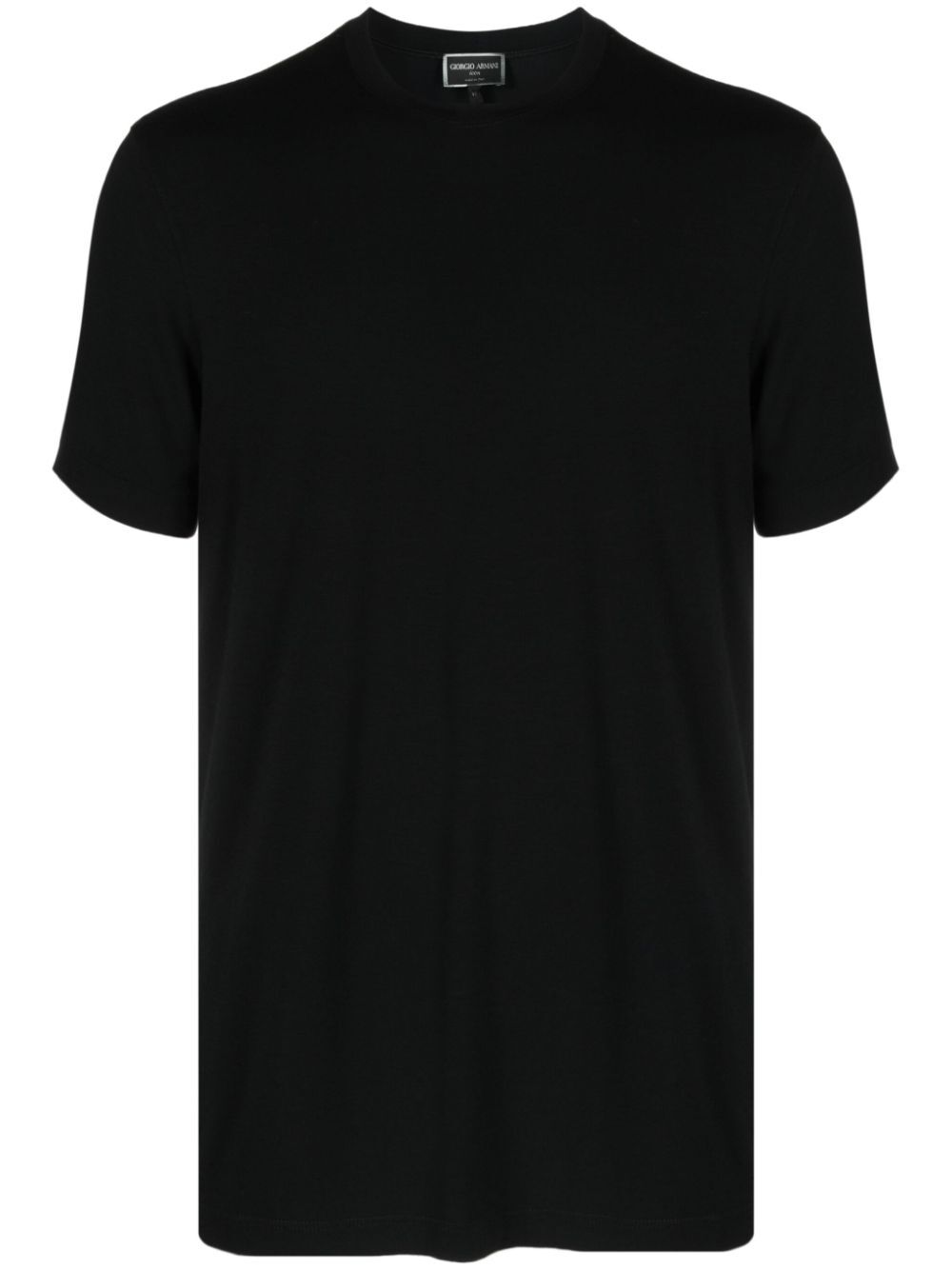 Giorgio Armani Men Icon Crew-Neck T-Shirt In Stretch Viscose Jersey GIORGIO ARMANI