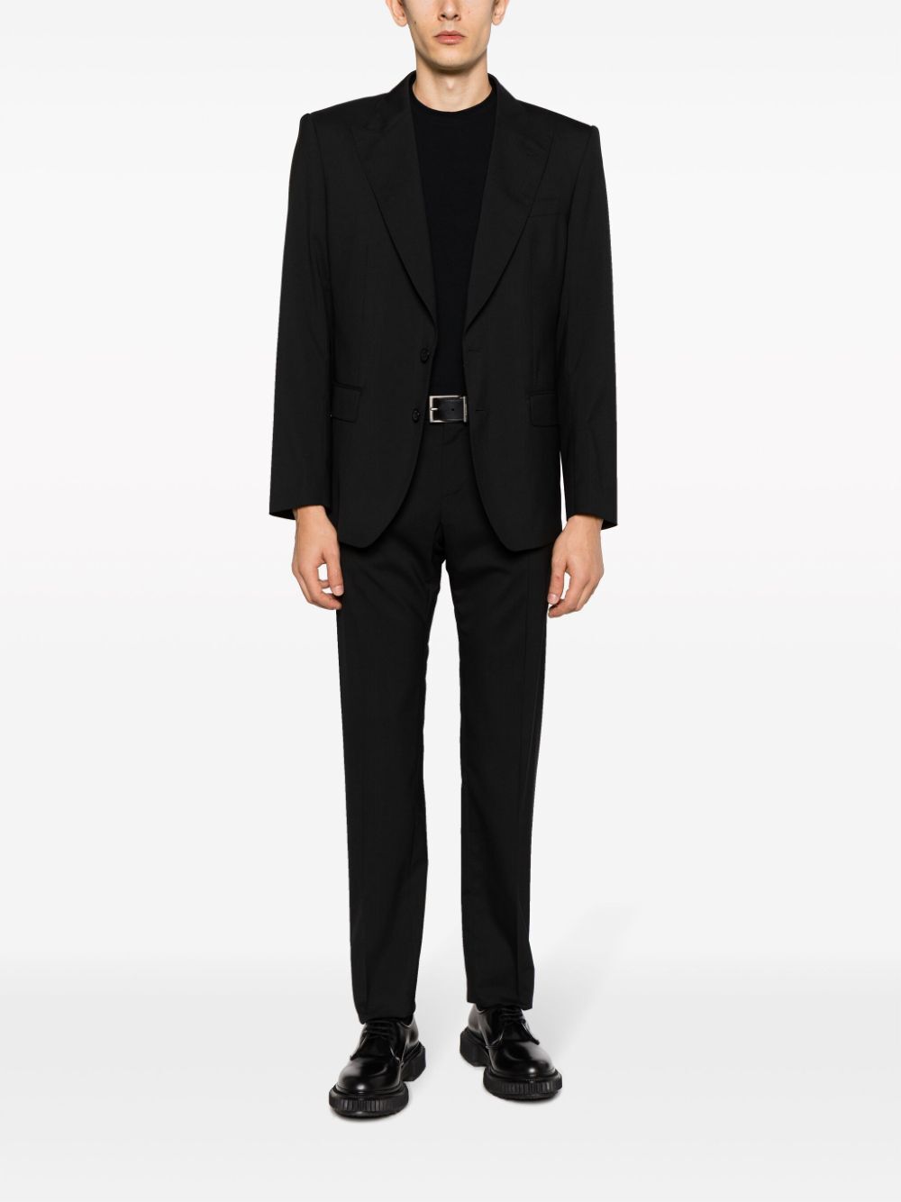 Giorgio Armani Men Icon Crew-Neck T-Shirt In Stretch Viscose Jersey GIORGIO ARMANI