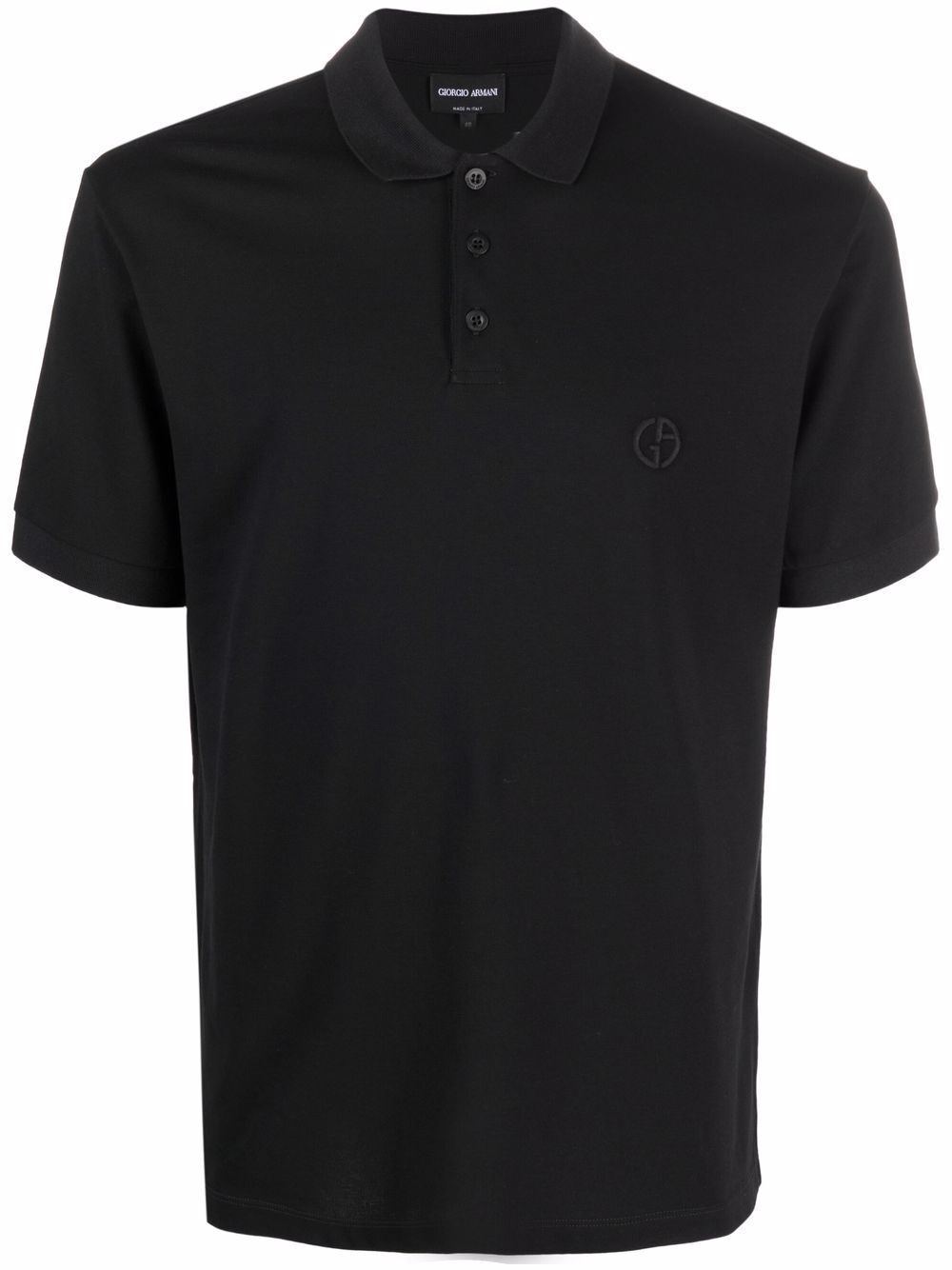 Giorgio Armani Men Stretch Cotton Piqué Polo Shirt GIORGIO ARMANI