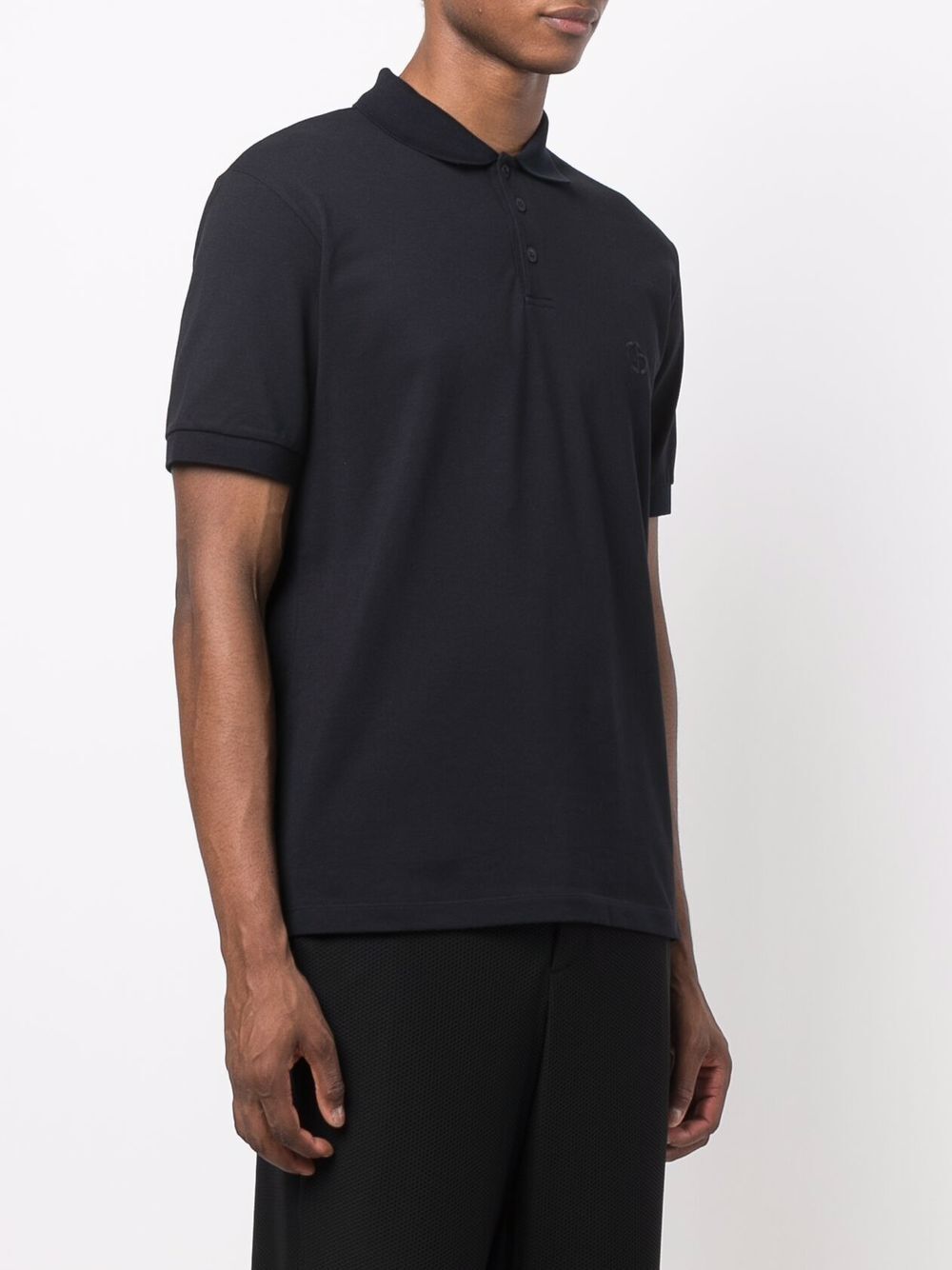 Giorgio Armani Men Stretch Cotton Piqué Polo Shirt GIORGIO ARMANI