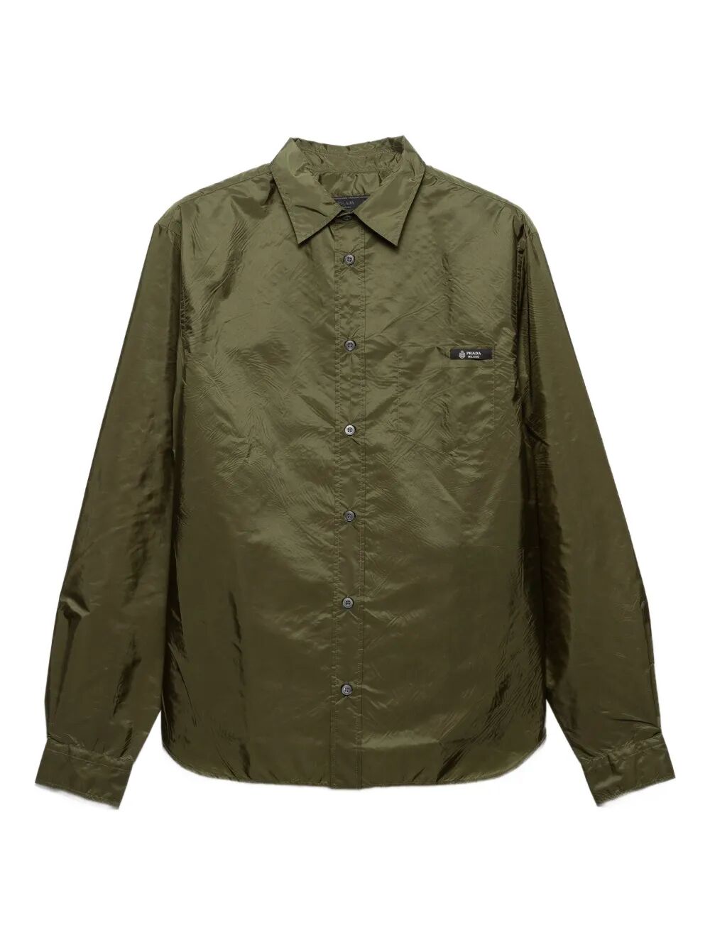 Prada Men Re-Nylon Classic Fit Shirt