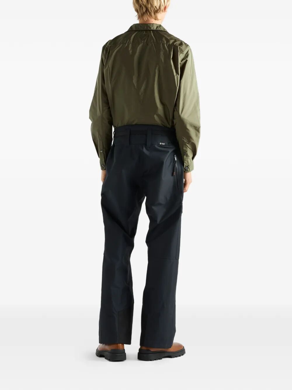 Prada Men Re-Nylon Classic Fit Shirt