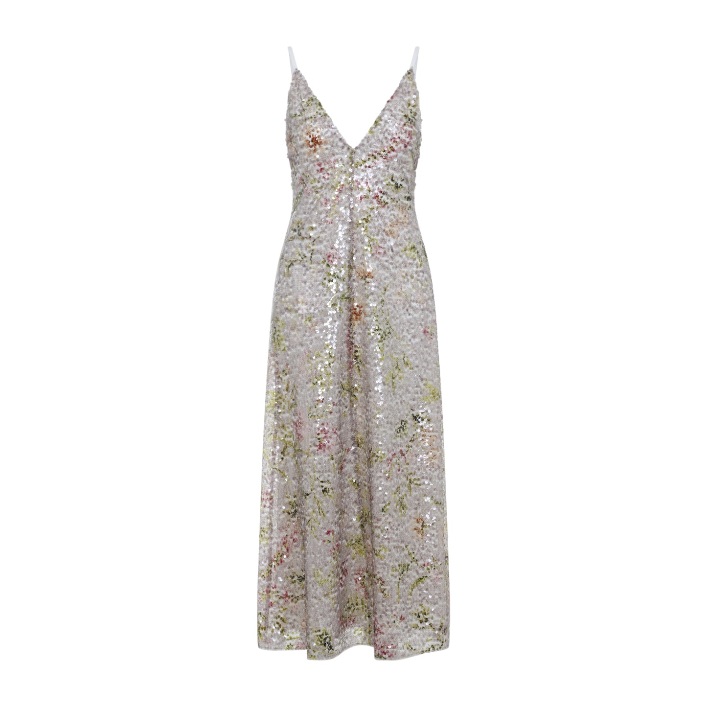 Alberta Ferretti Paillettes Long Dress Women ALBERTA FERRETTI
