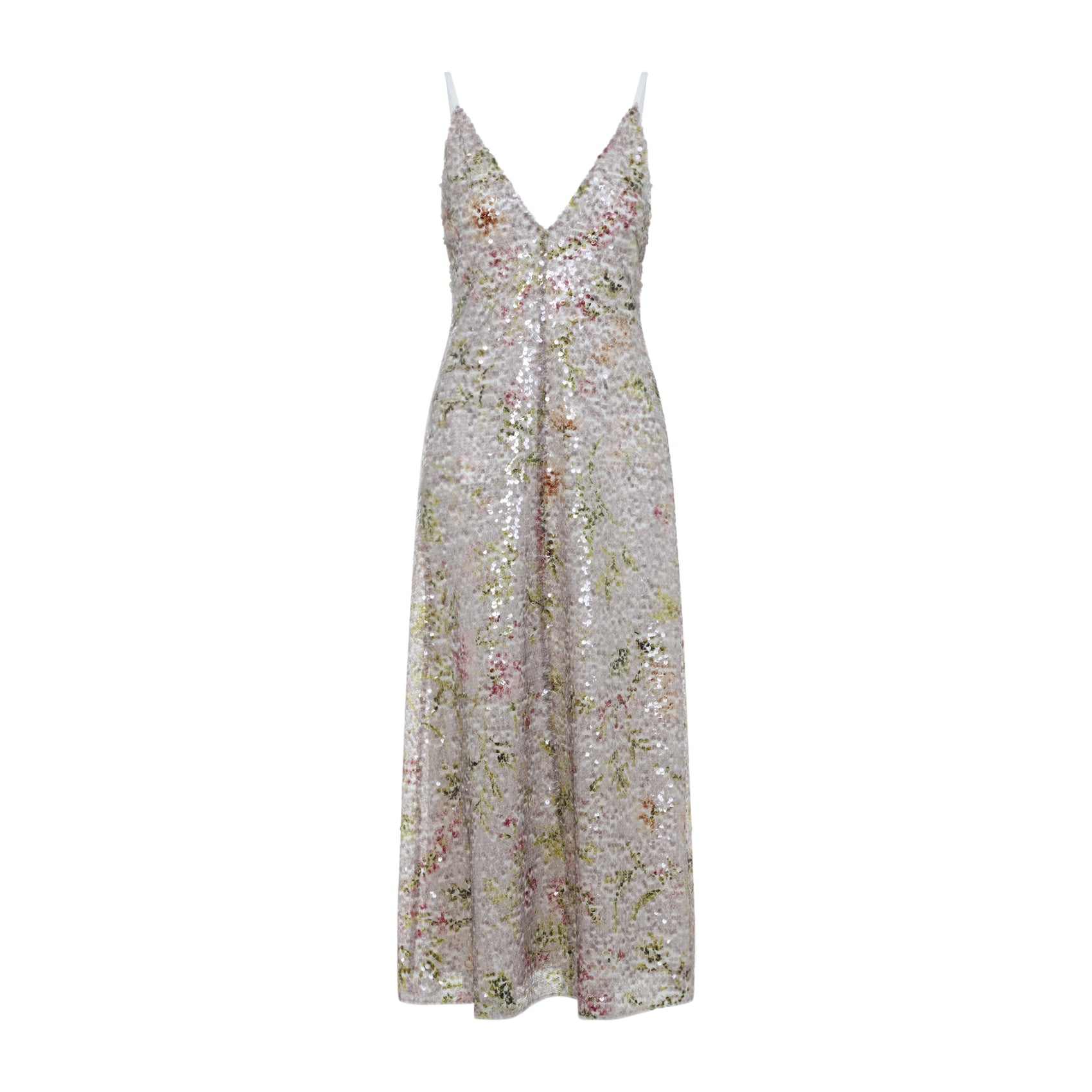 Alberta Ferretti Paillettes Long Dress Women ALBERTA FERRETTI