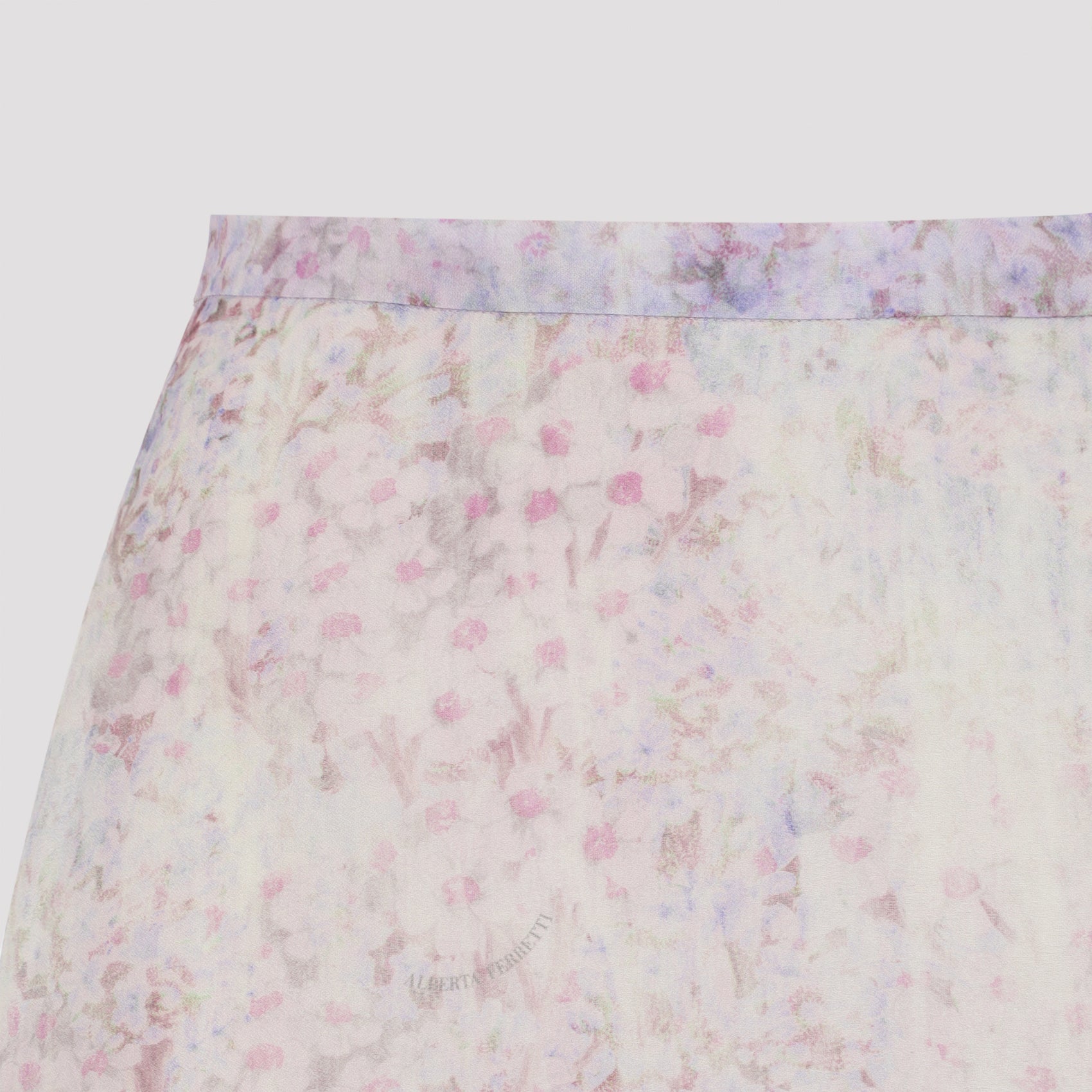 Alberta Ferretti Printed Organza Midi Skirt Women ALBERTA FERRETTI