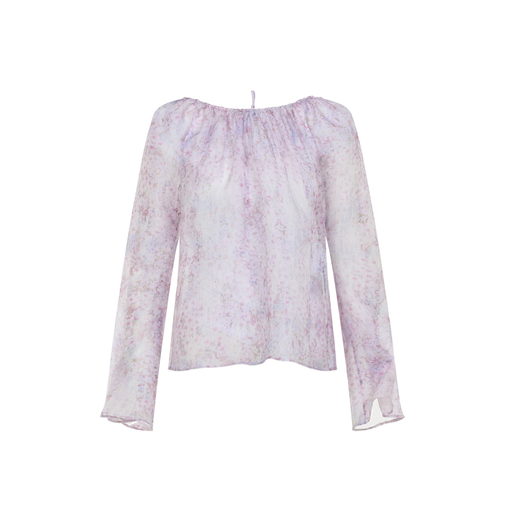 Alberta Ferretti Printed Organza Blouse Women ALBERTA FERRETTI