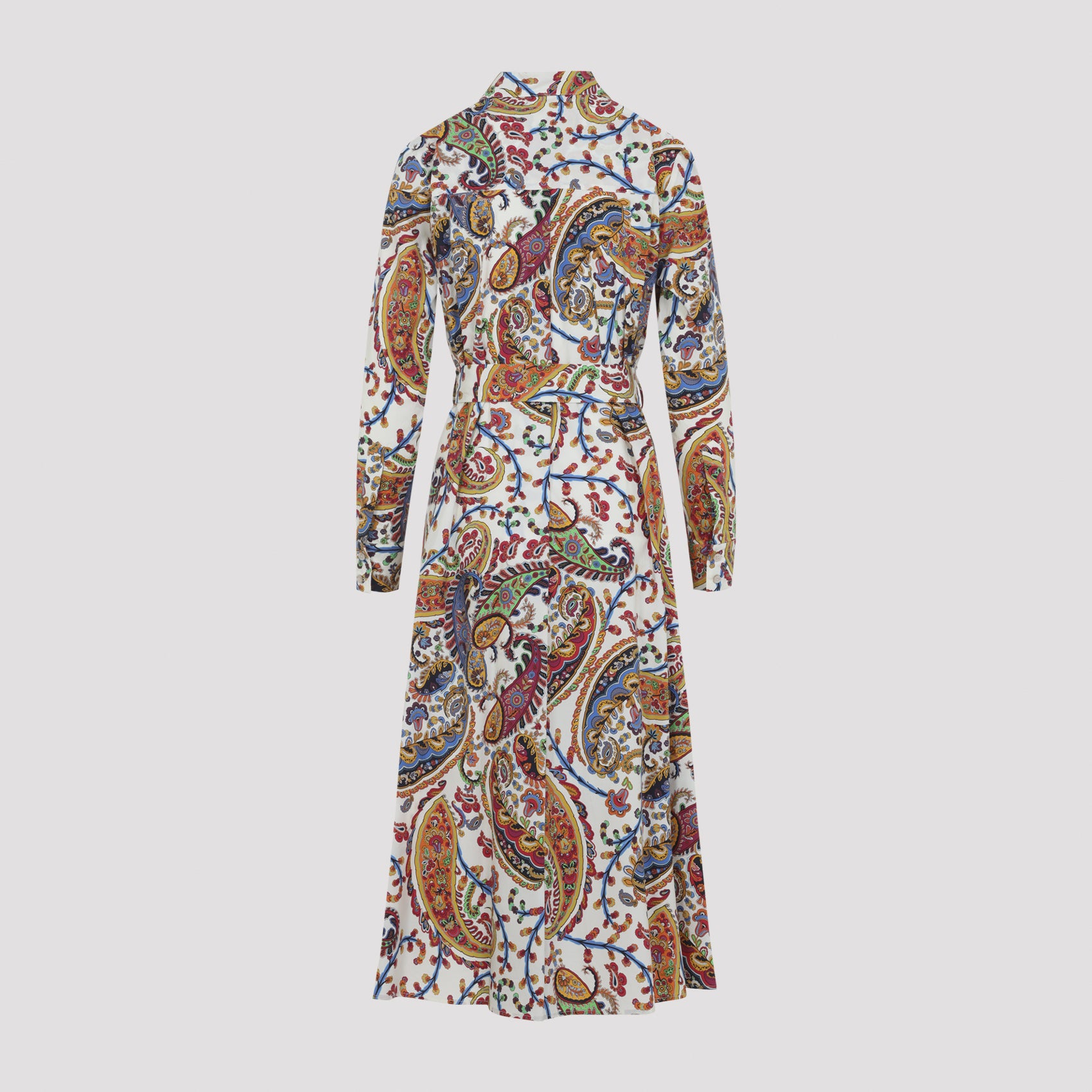 Etro Belted Midi Dress Women ETRO