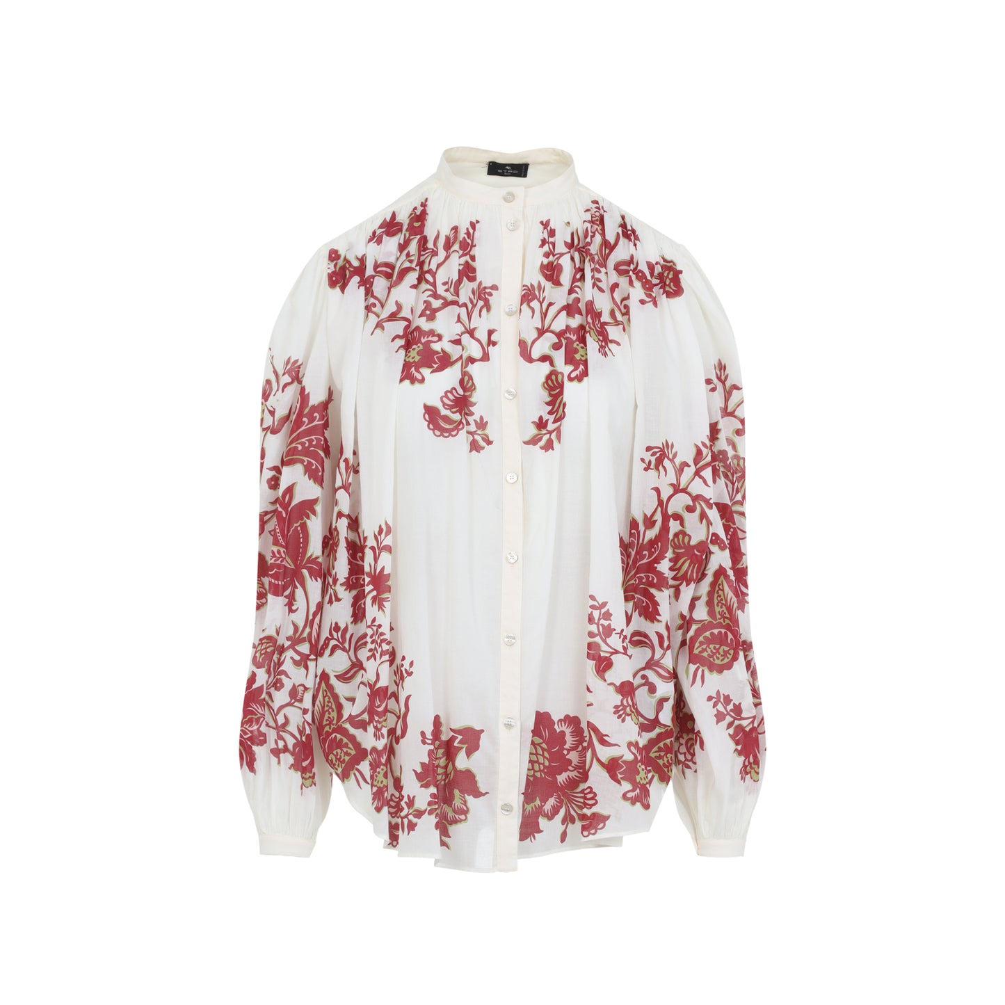Etro Pleates Band Collar Shirt Women ETRO