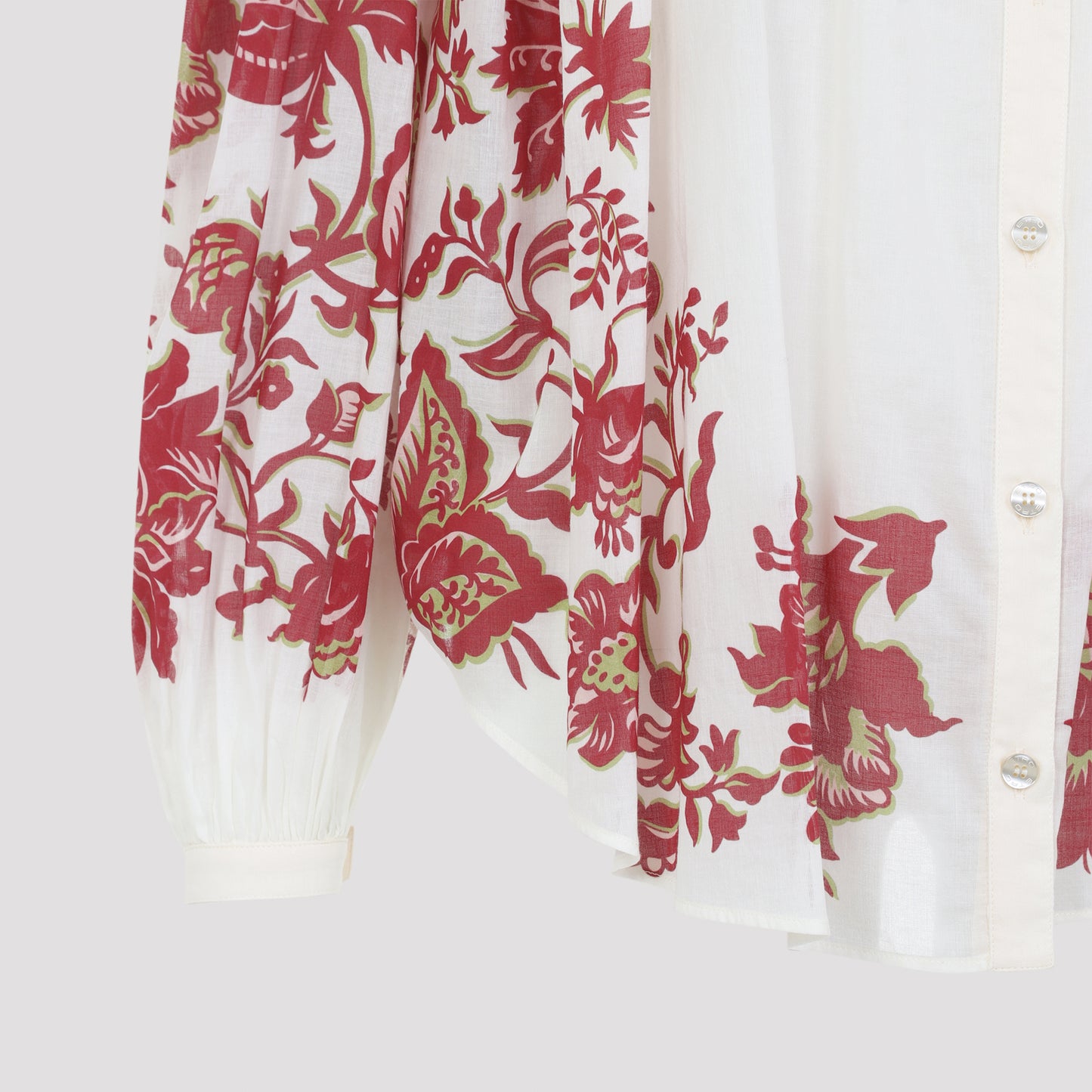 Etro Pleates Band Collar Shirt Women ETRO