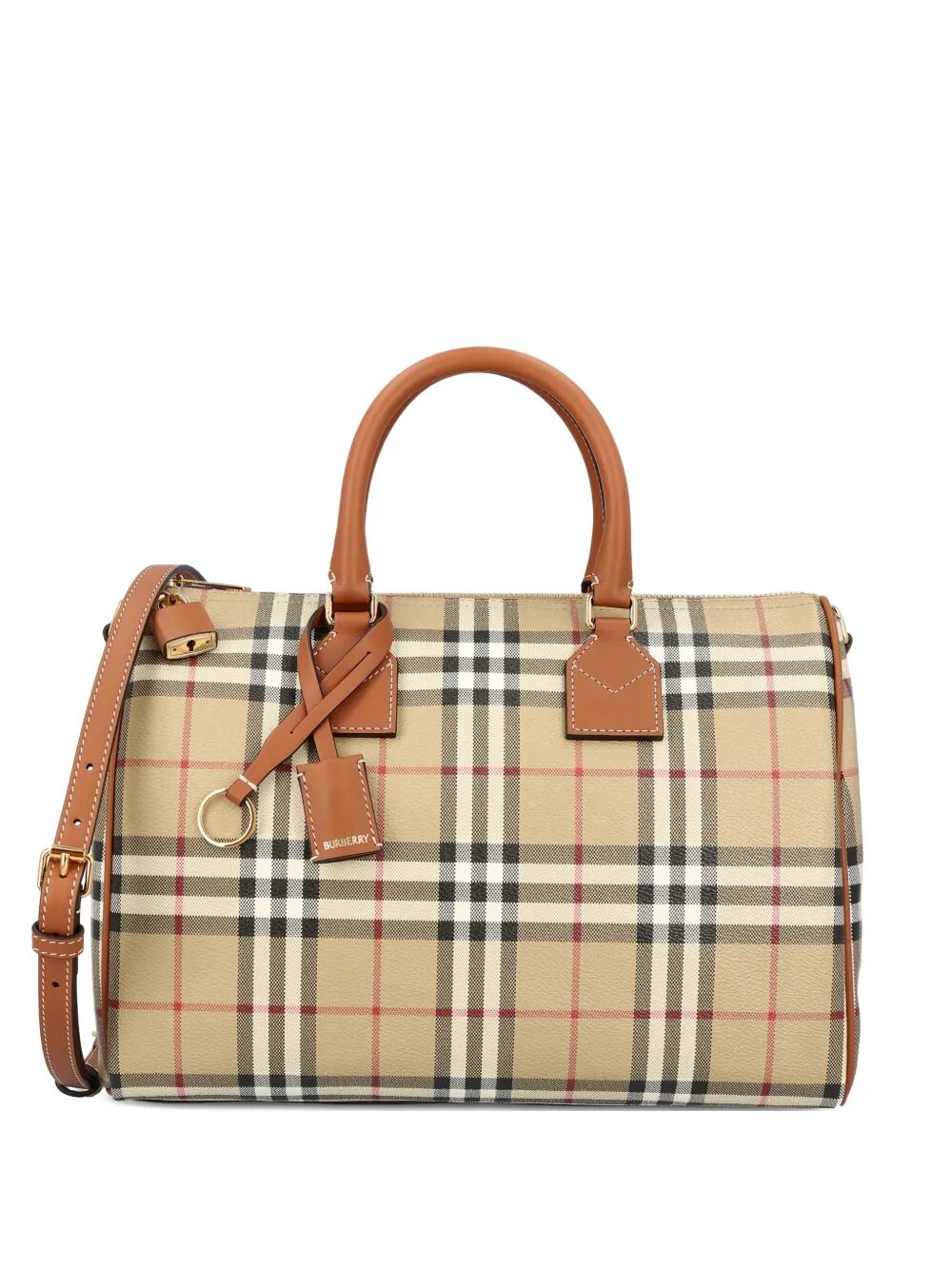 Burberry Women Check Bowling Bag BURBERRY