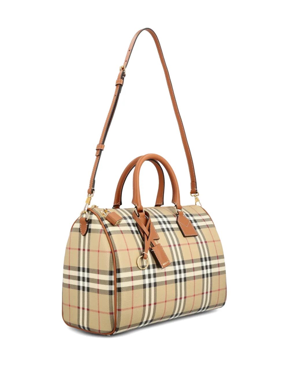 Burberry Women Check Bowling Bag BURBERRY