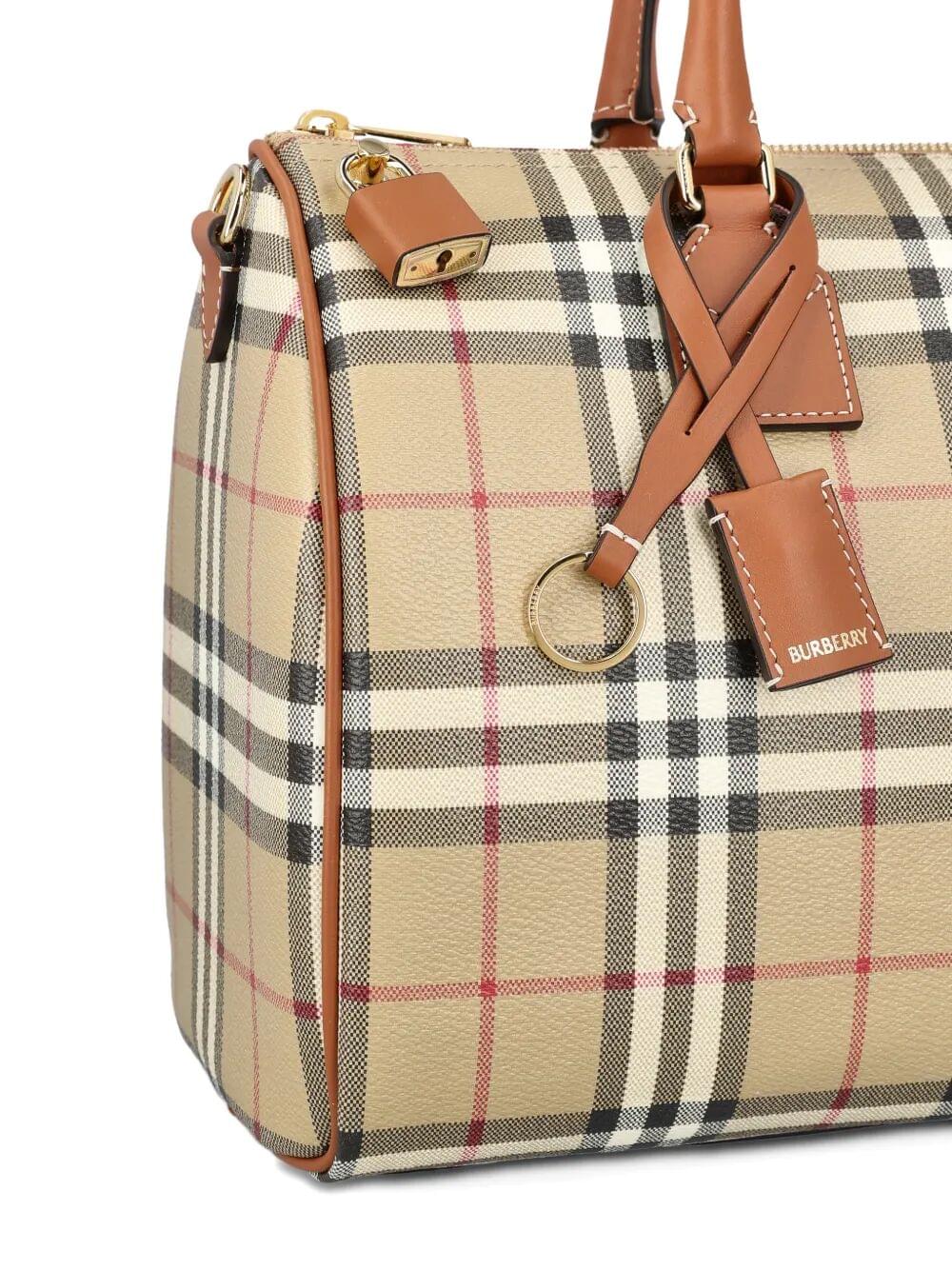 Burberry Women Check Bowling Bag BURBERRY