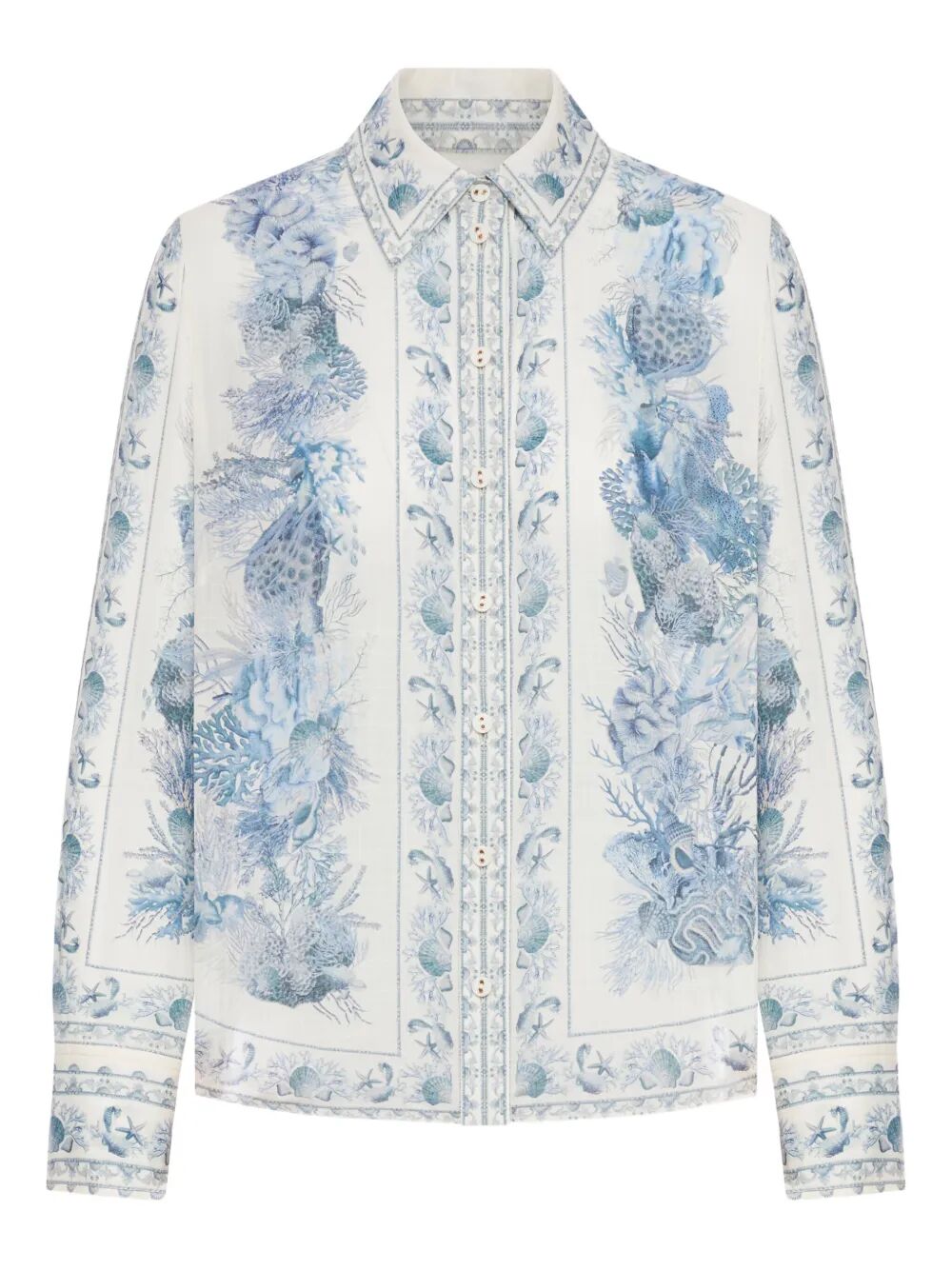 Zimmermann Women Wanderlust Cotton Body Shirt ZIMMERMANN