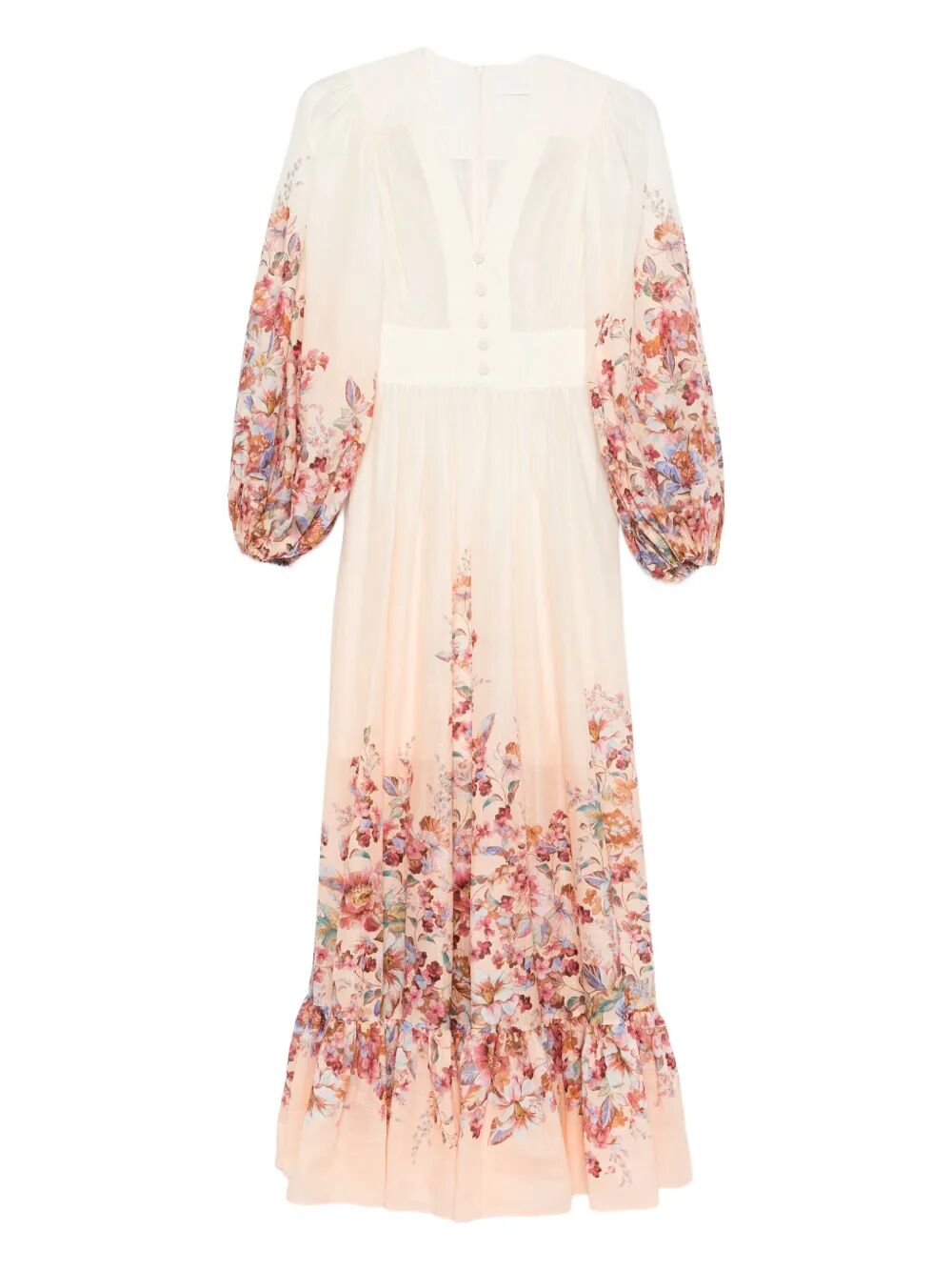 Zimmermann Women Awaken Plunge Maxi Dress With Separate Slip ZIMMERMANN