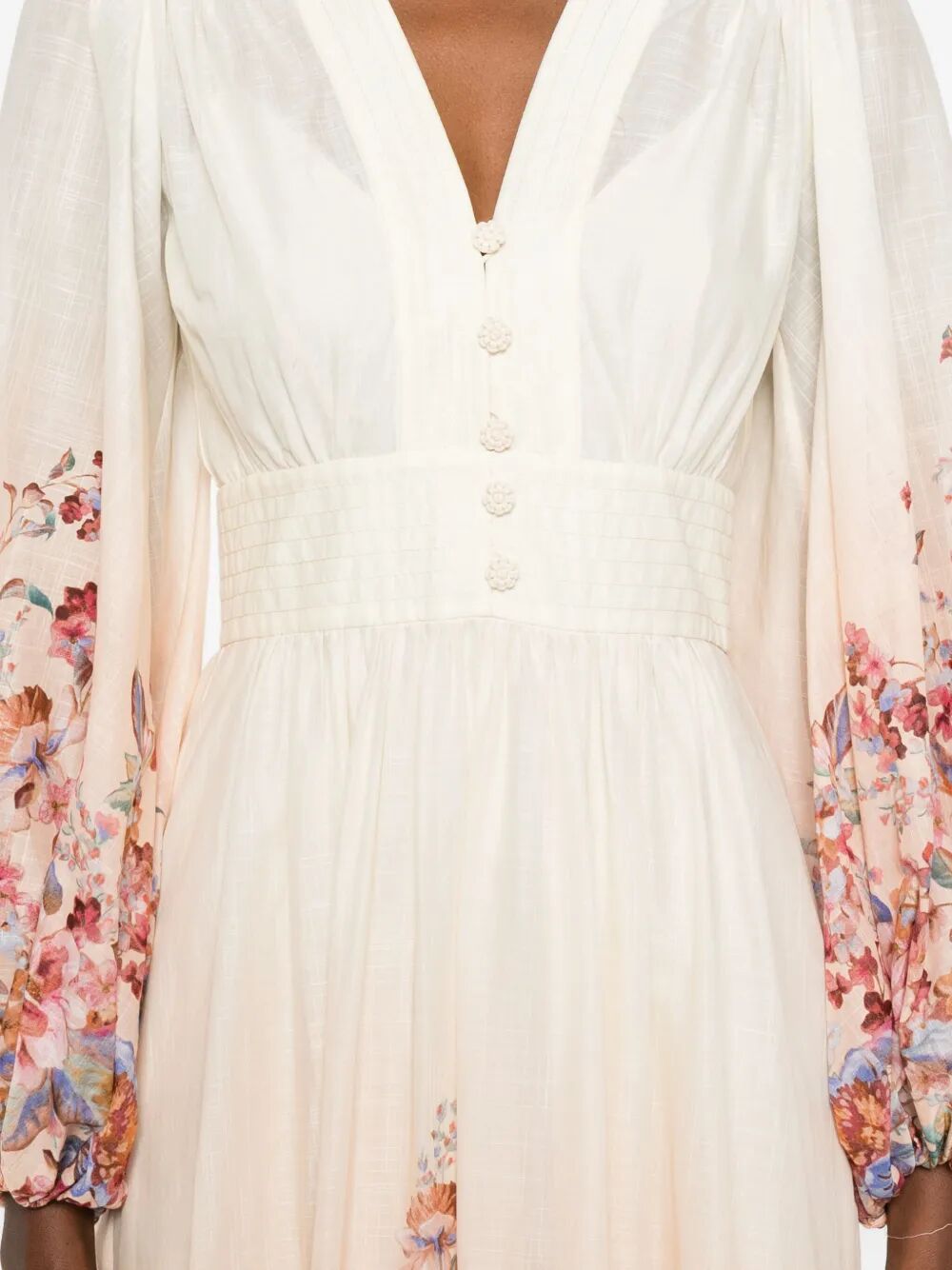 Zimmermann Women Awaken Plunge Maxi Dress With Separate Slip ZIMMERMANN
