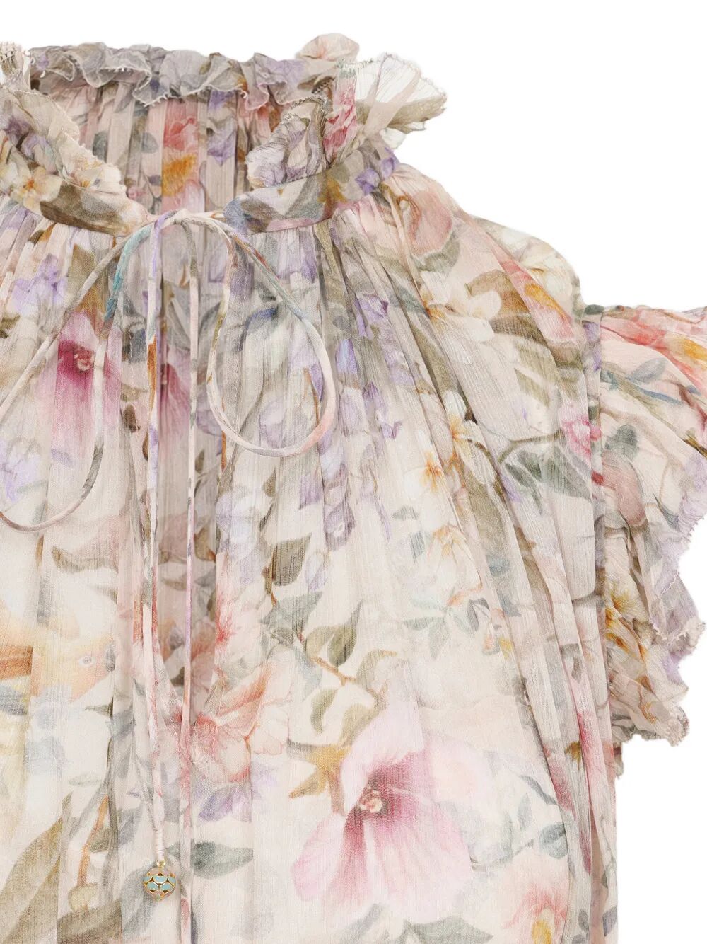 Zimmermann Women Rebellion Flutter Midi Dress ZIMMERMANN