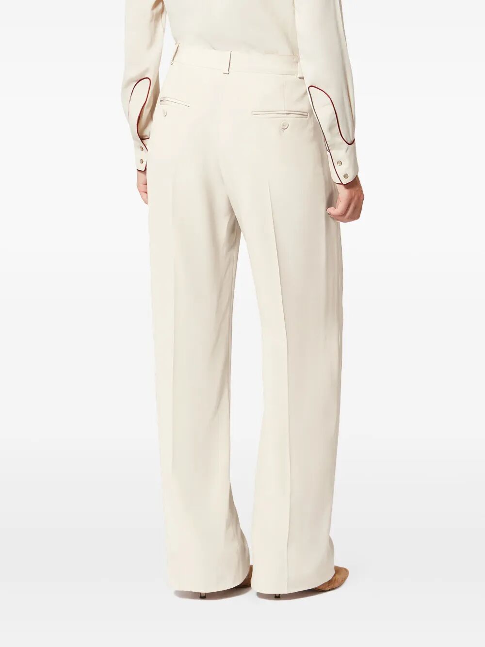 Isabel Marant Women Neonda Flowing Crepe Pleated Suit Pants ISABEL MARANT