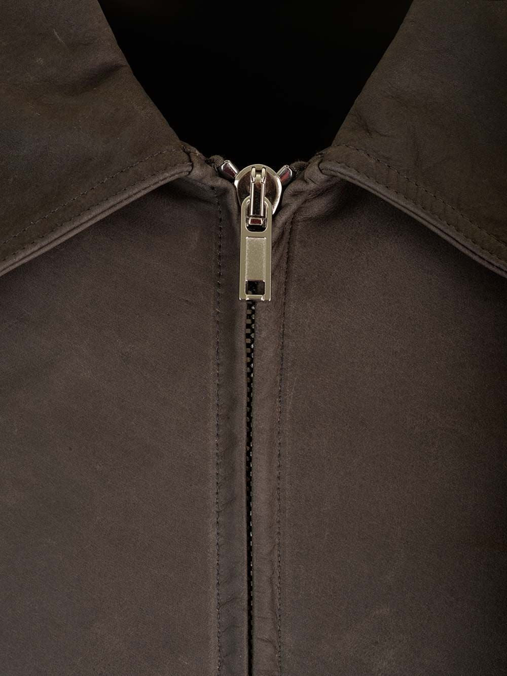 Rick Owens Men "Porterville" Leather Jacket RICK OWENS