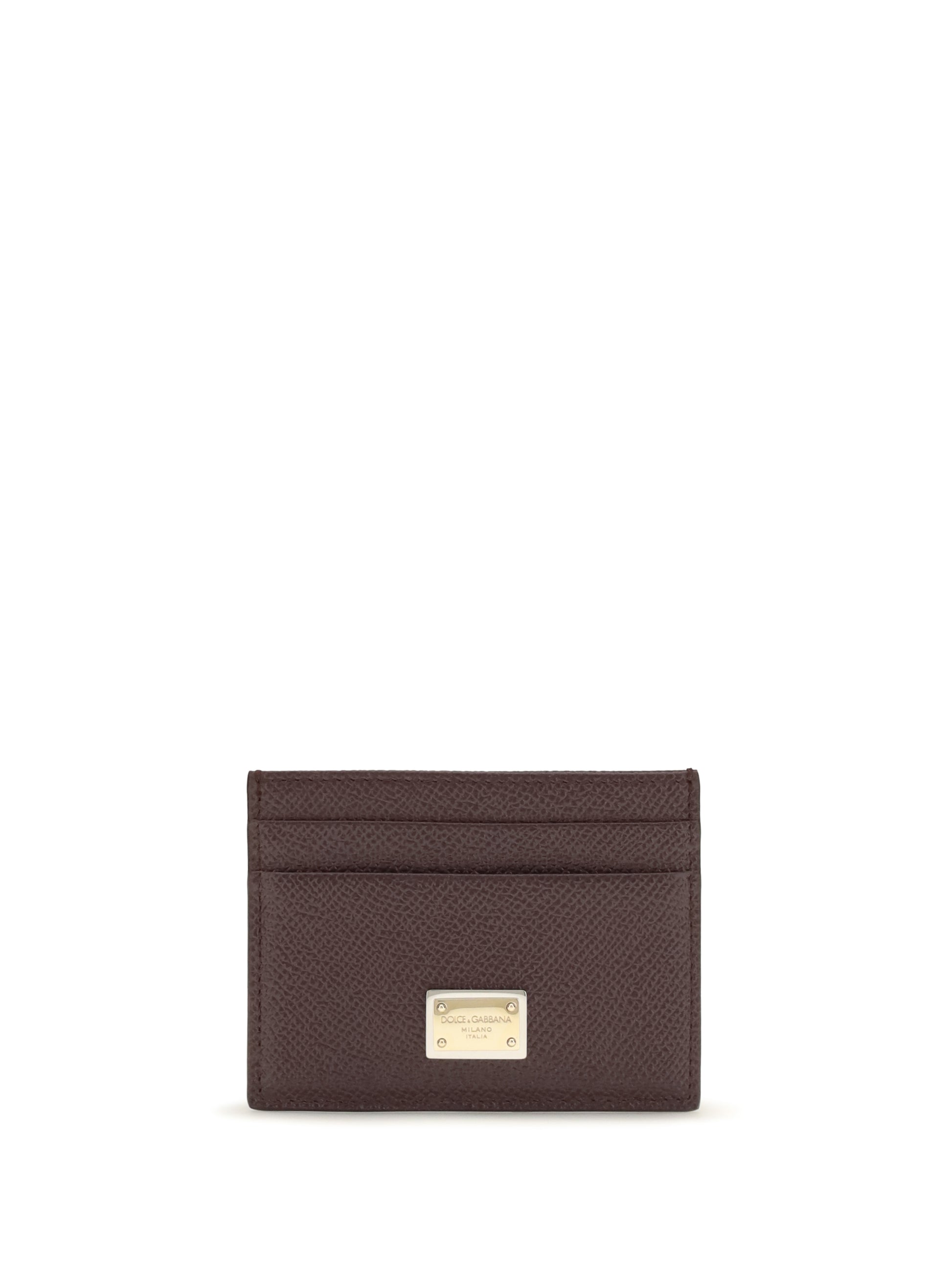 Dolce & Gabbana Women Leather Cardholder DOLCE & GABBANA