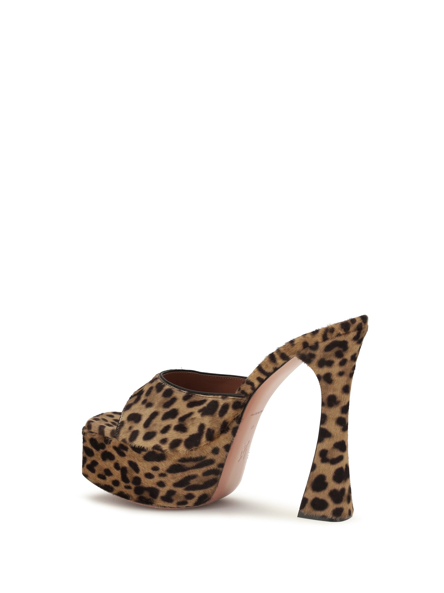 Amina Muaddi Women Leopard-Print Dalida Sandals AMINA MUADDI